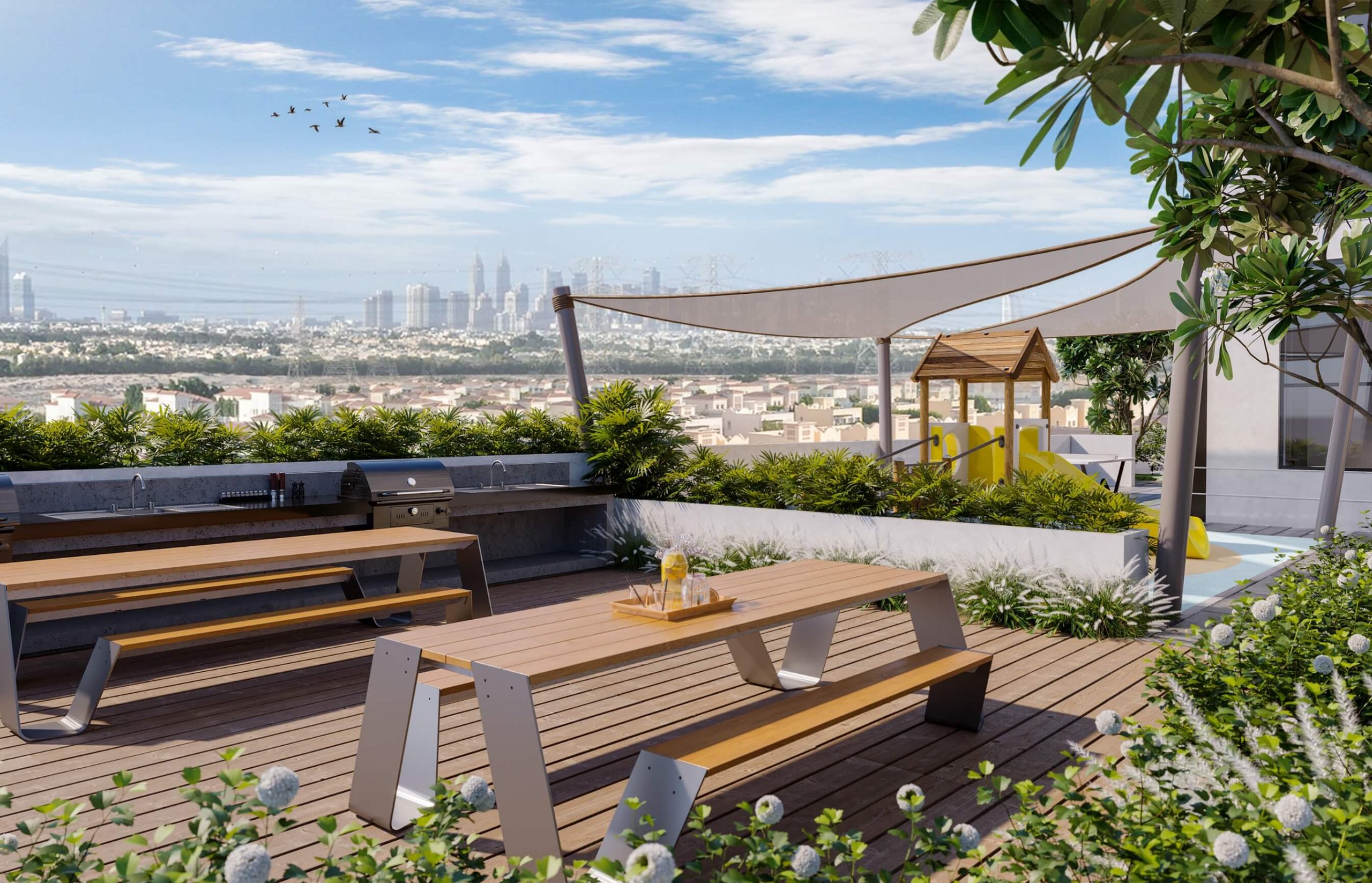 The Portman — vue extérieure à Jumeirah Village Circle (JVC)