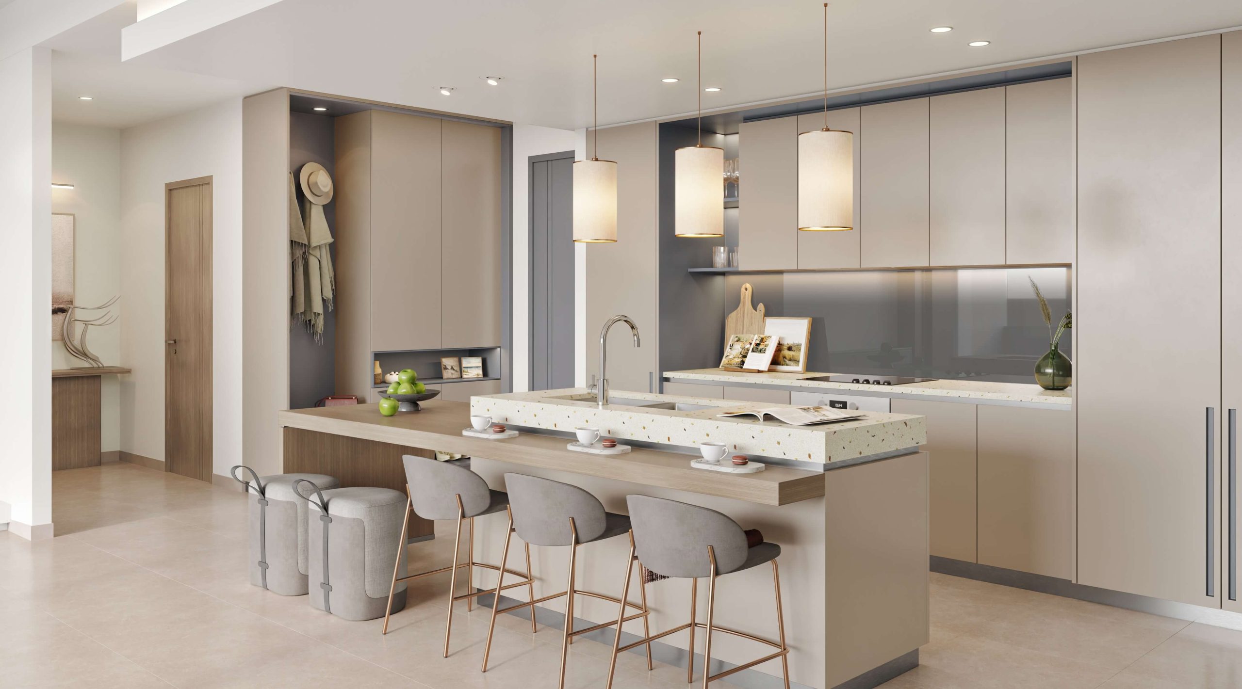 Arbor View — exterior view in Arjan (Dubailand)