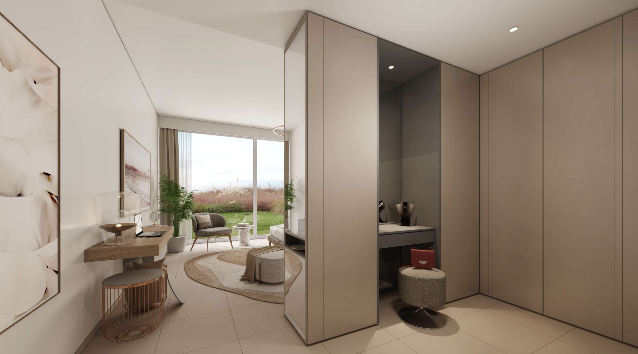 Arbor View — exterior view in Arjan (Dubailand)