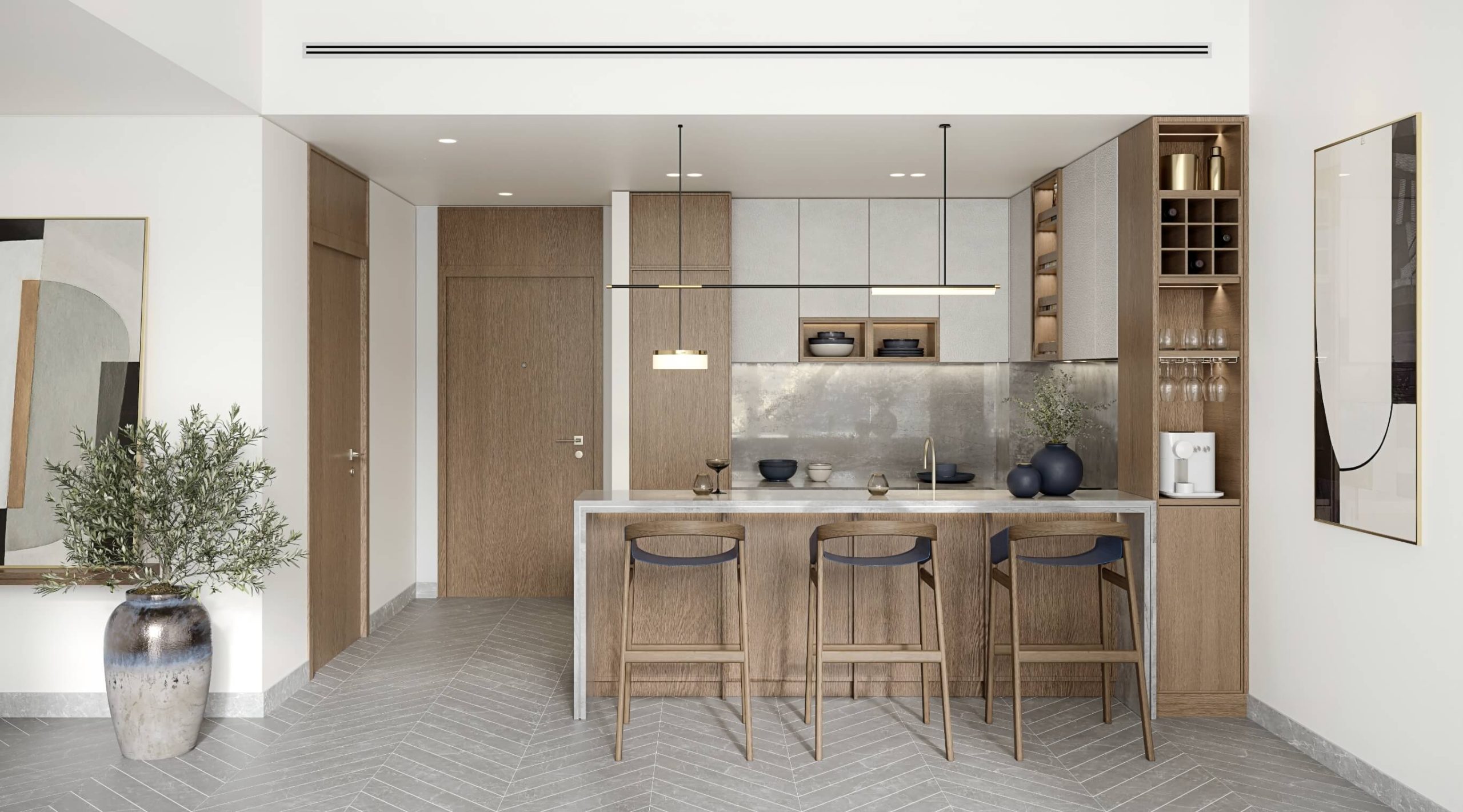 The Crestmark — exterior view in Business Bay