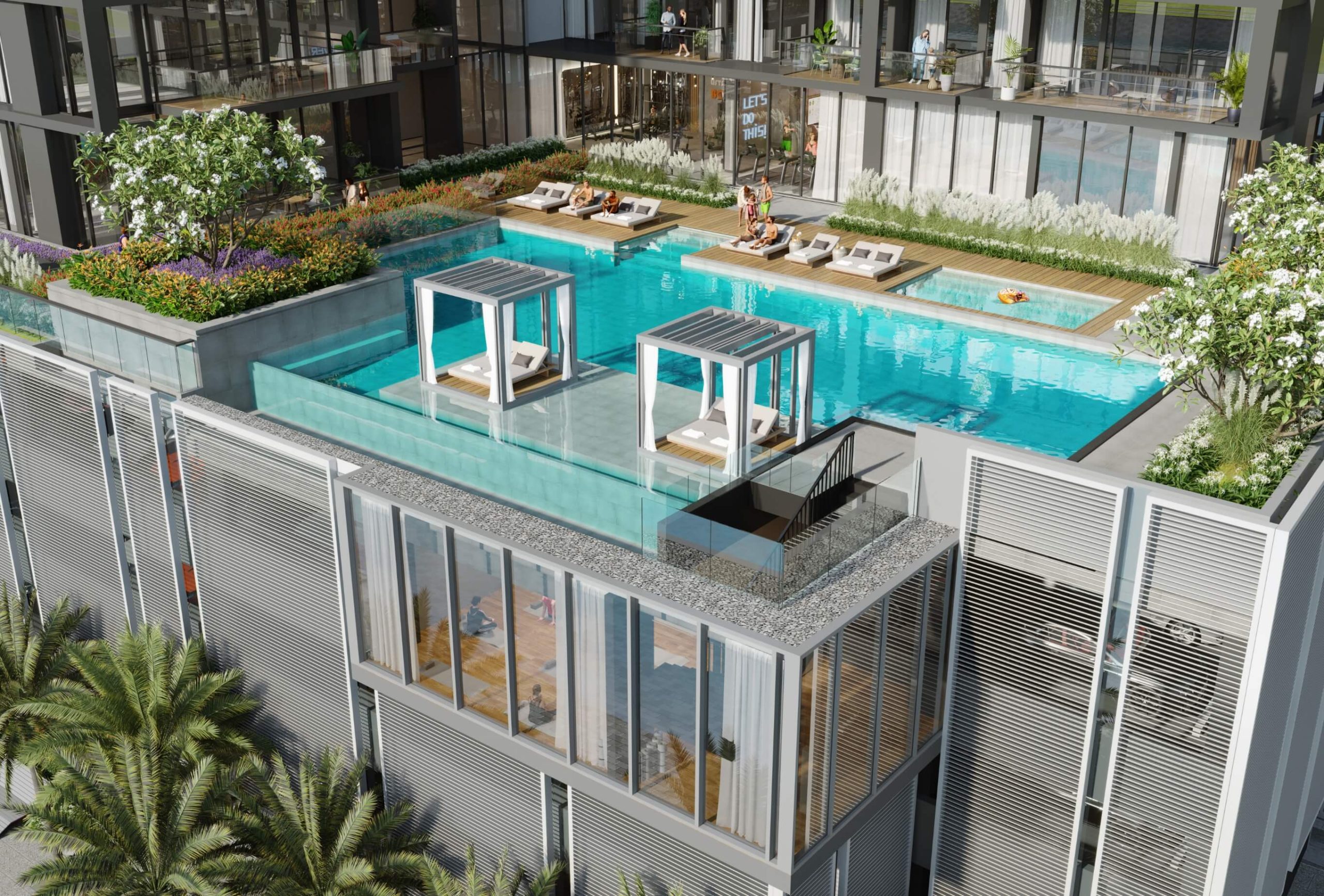 The Crestmark — exterior view in Business Bay