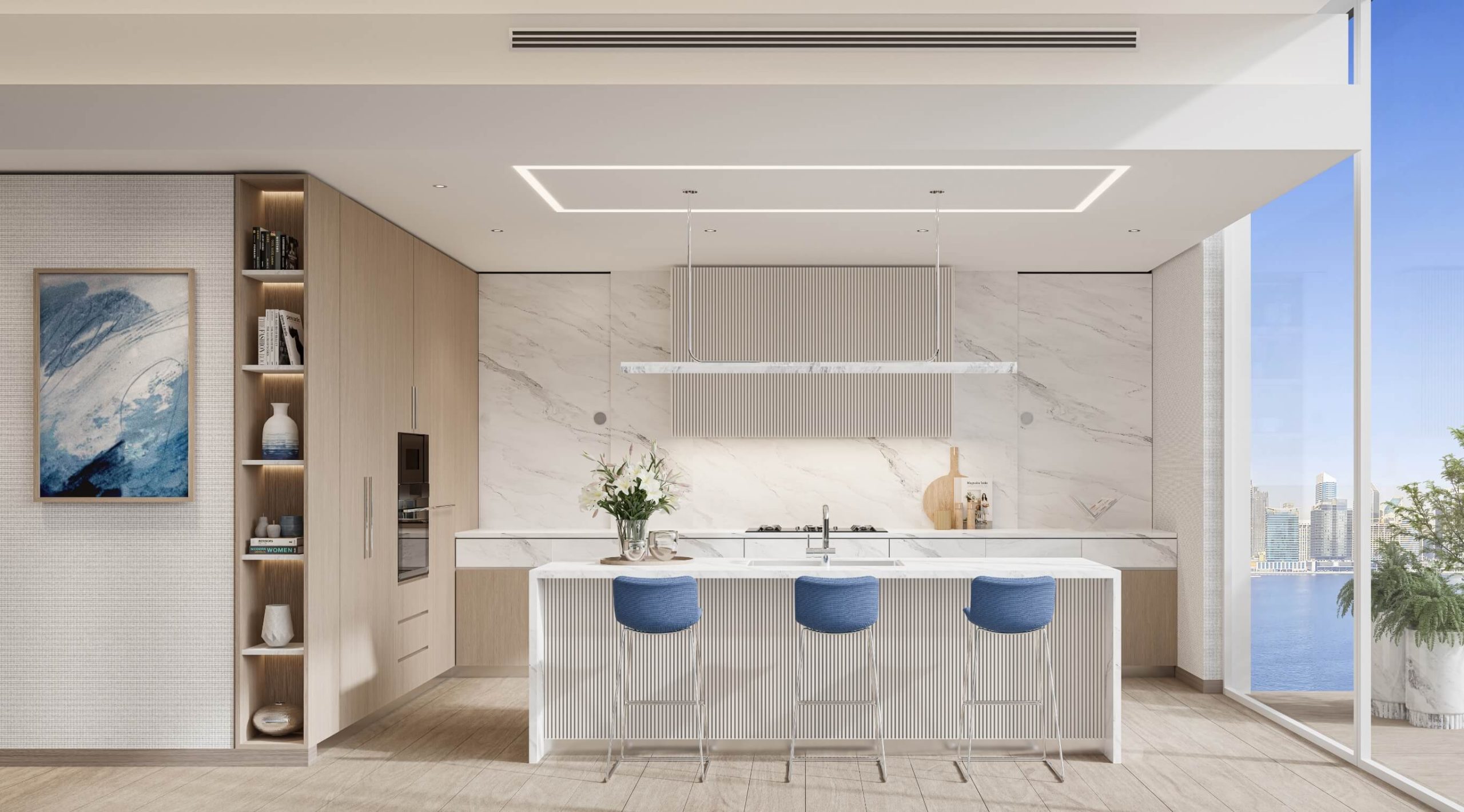 The Quayside — exterior view in Business Bay