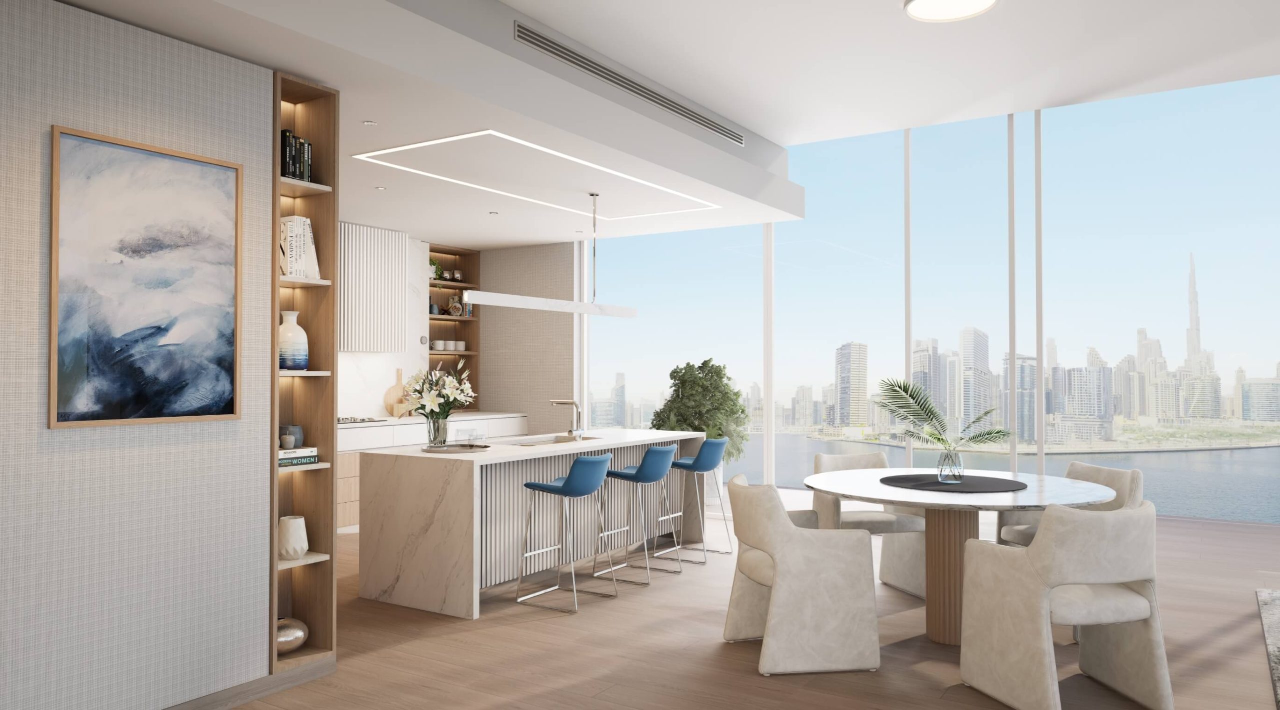 The Quayside — exterior view in Business Bay