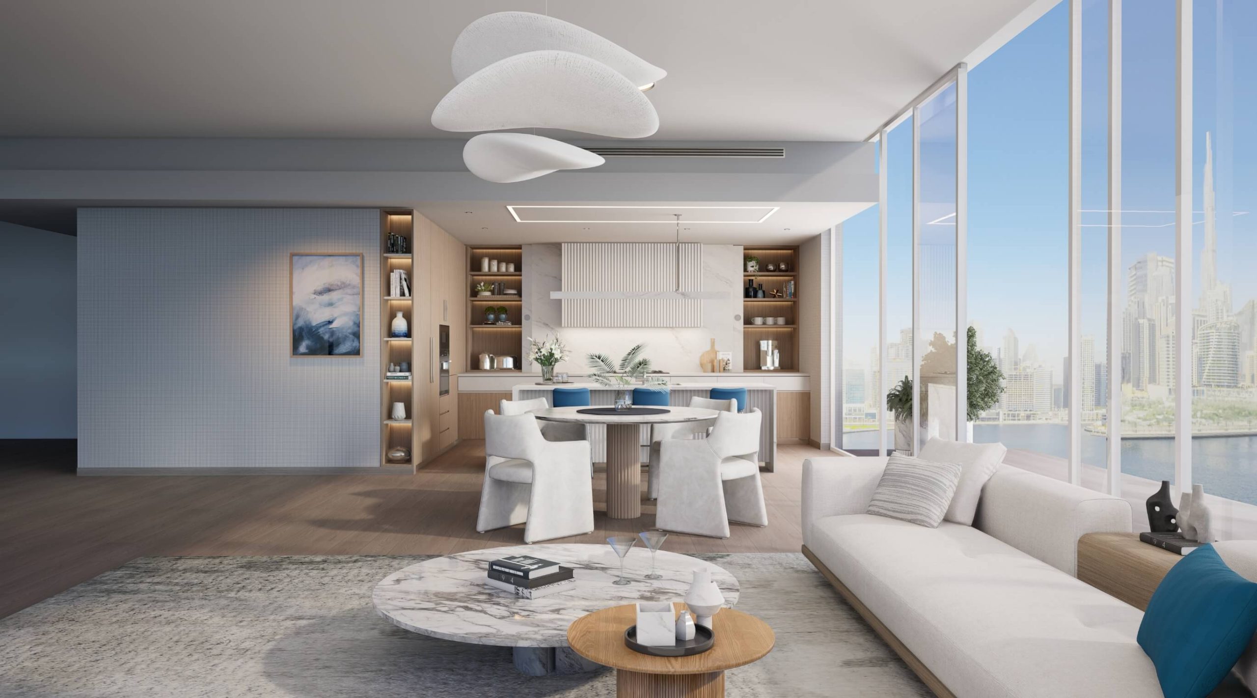 The Quayside — exterior view in Business Bay