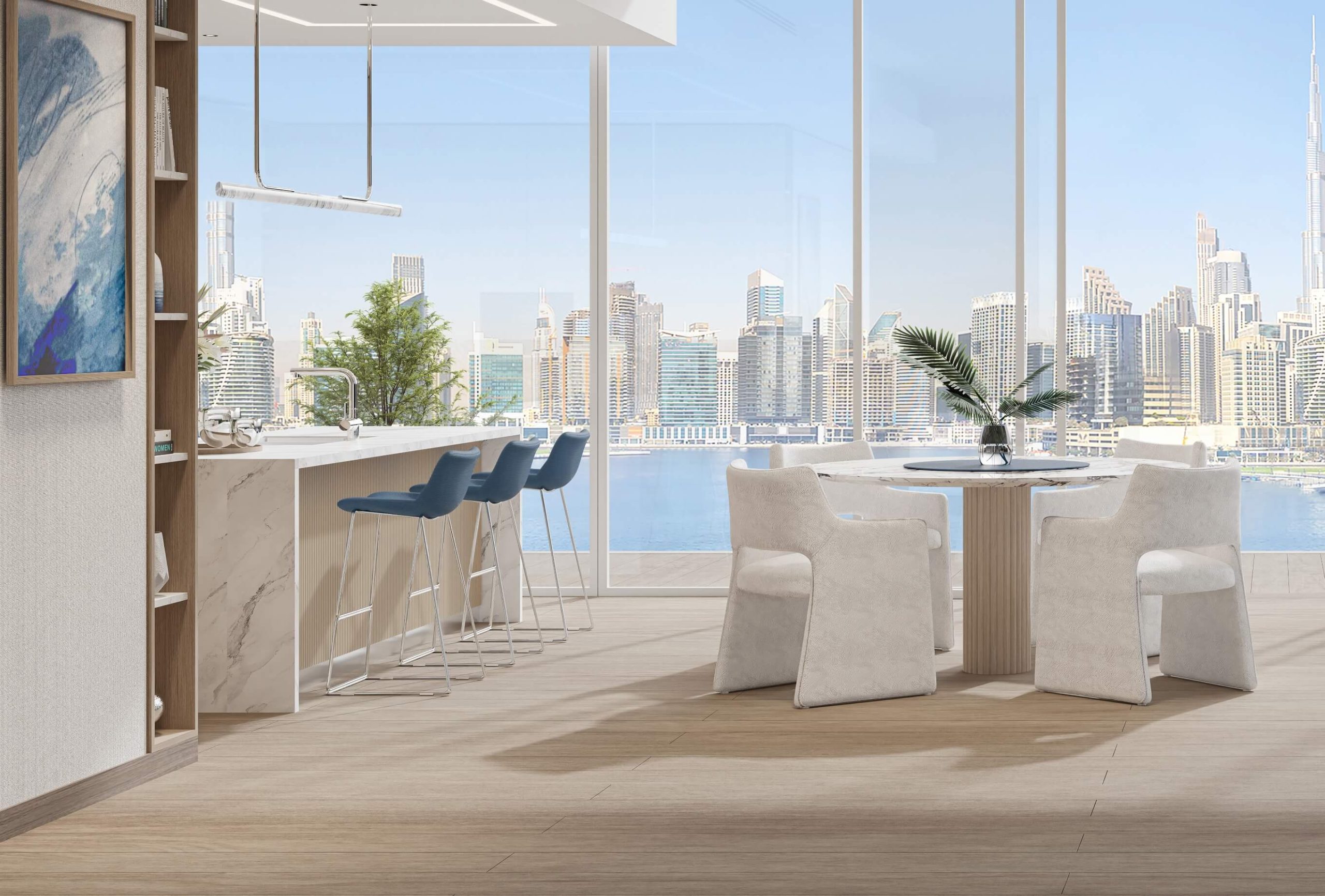 The Quayside — exterior view in Business Bay