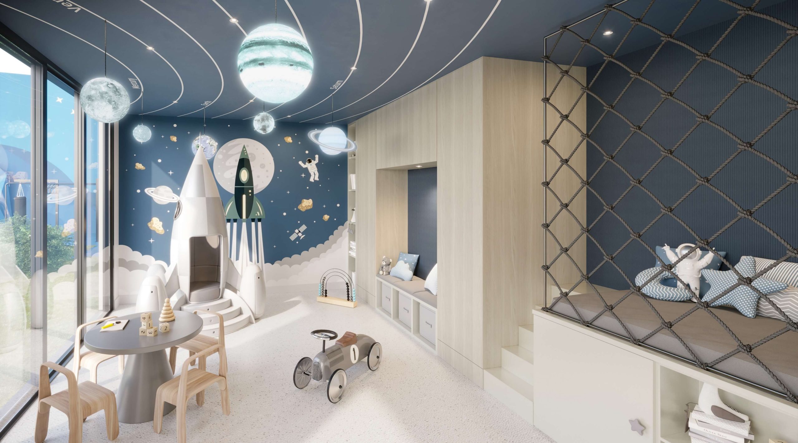 Rosemont Residences — exterior view in Jumeirah Village Triangle (JVT)