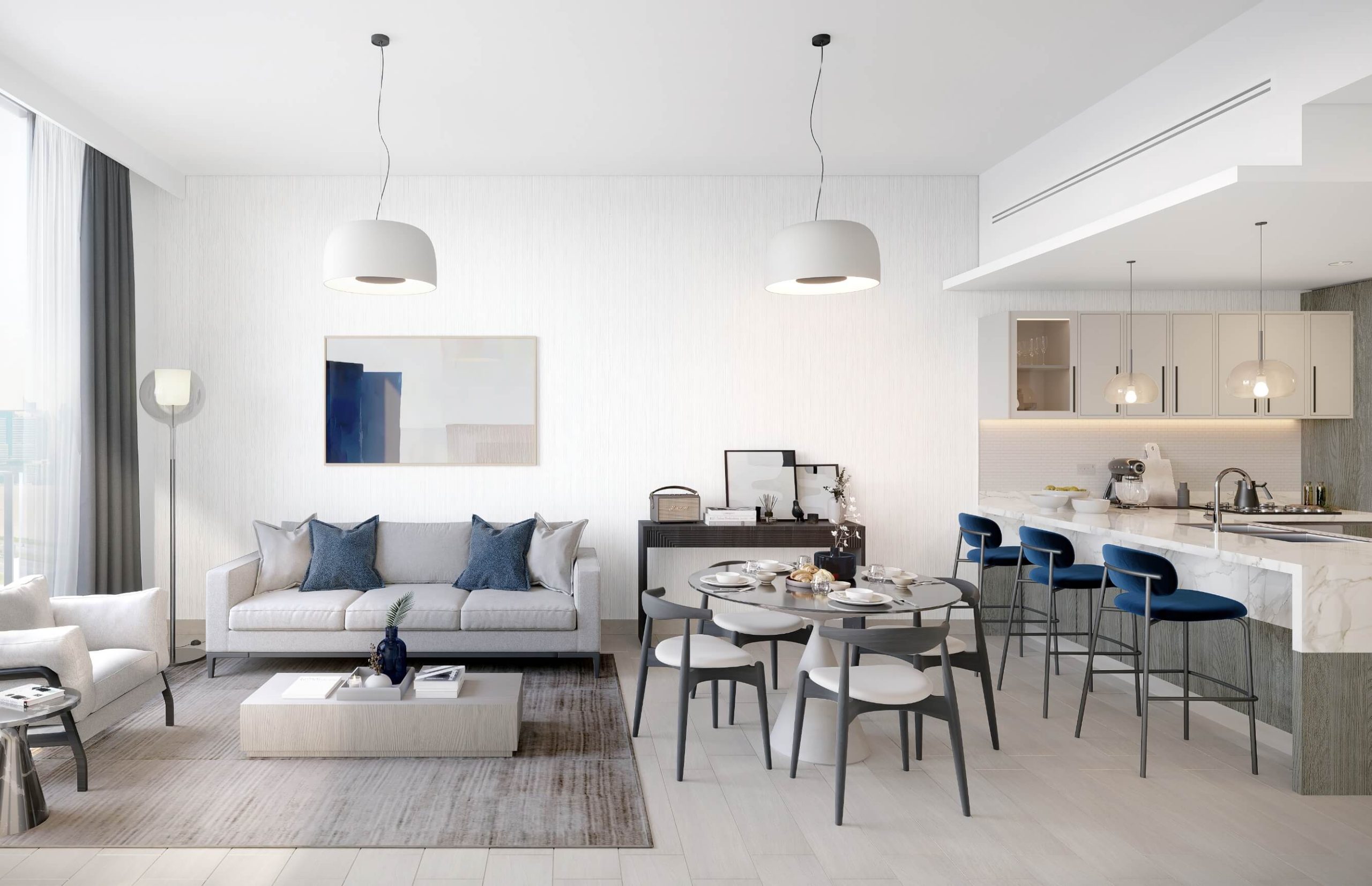 Rosemont Residences — exterior view in Jumeirah Village Triangle (JVT)