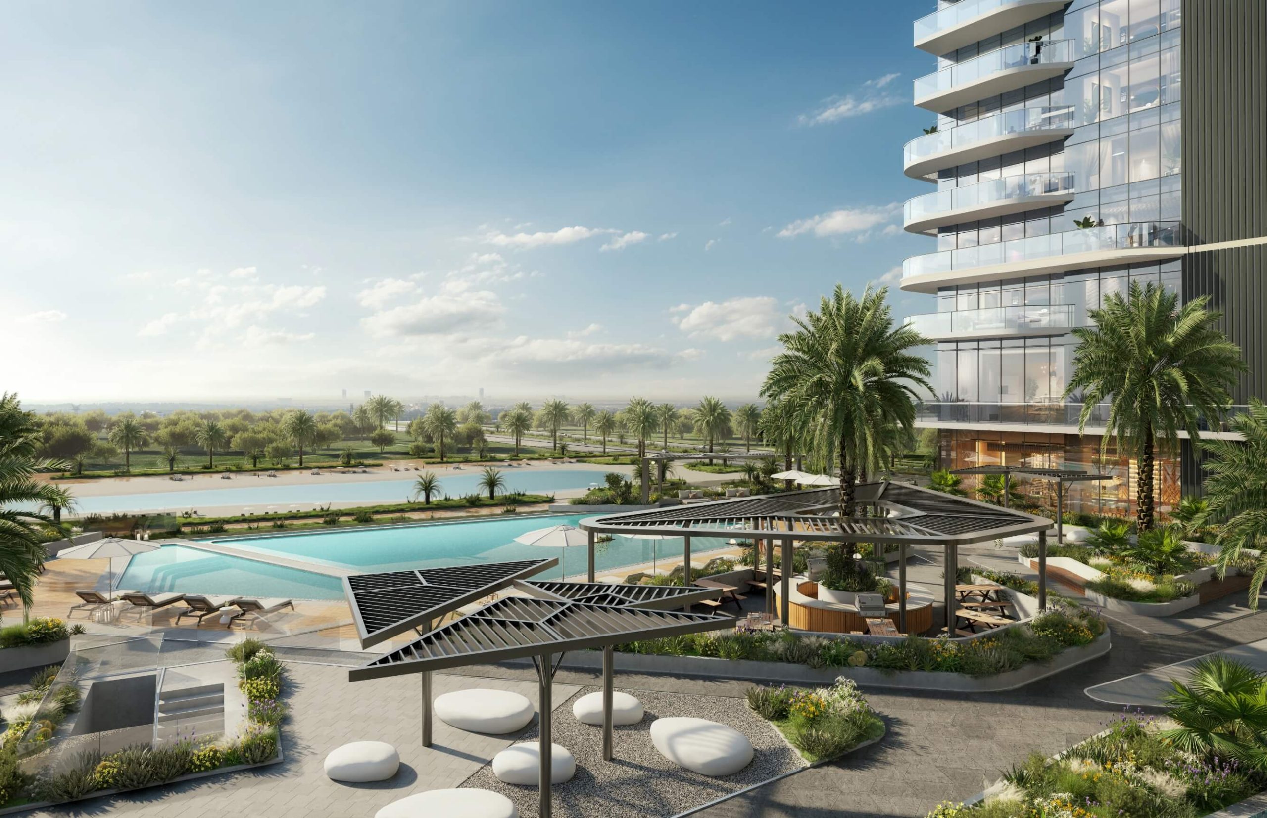 Claydon House — exterior view in Mohammed Bin Rashid City (MBR City)