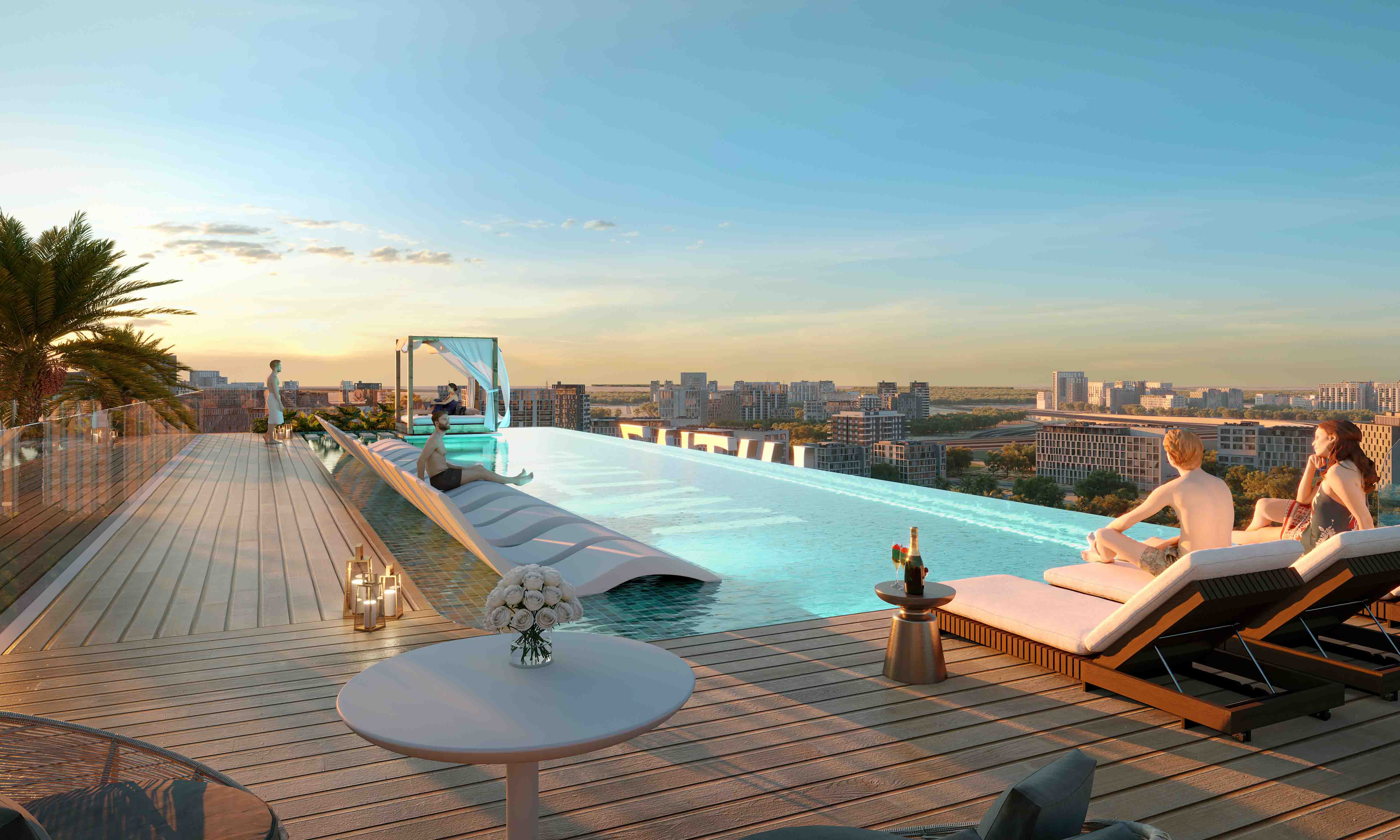 Cove Edition 6 — exterior view in Dubai Land Residence Complex (DLRC)