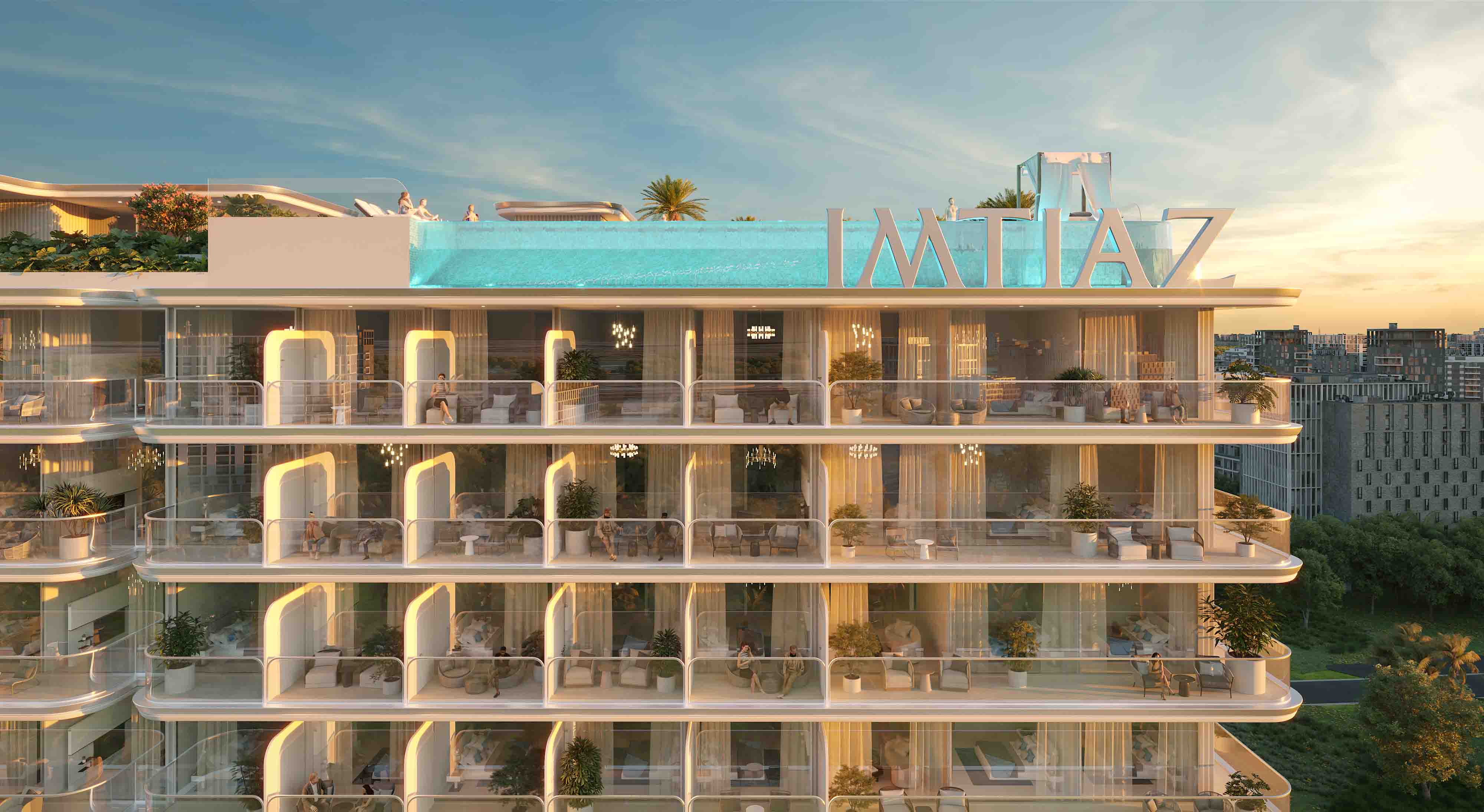 Cove Edition 6 — exterior view in Dubai Land Residence Complex (DLRC)