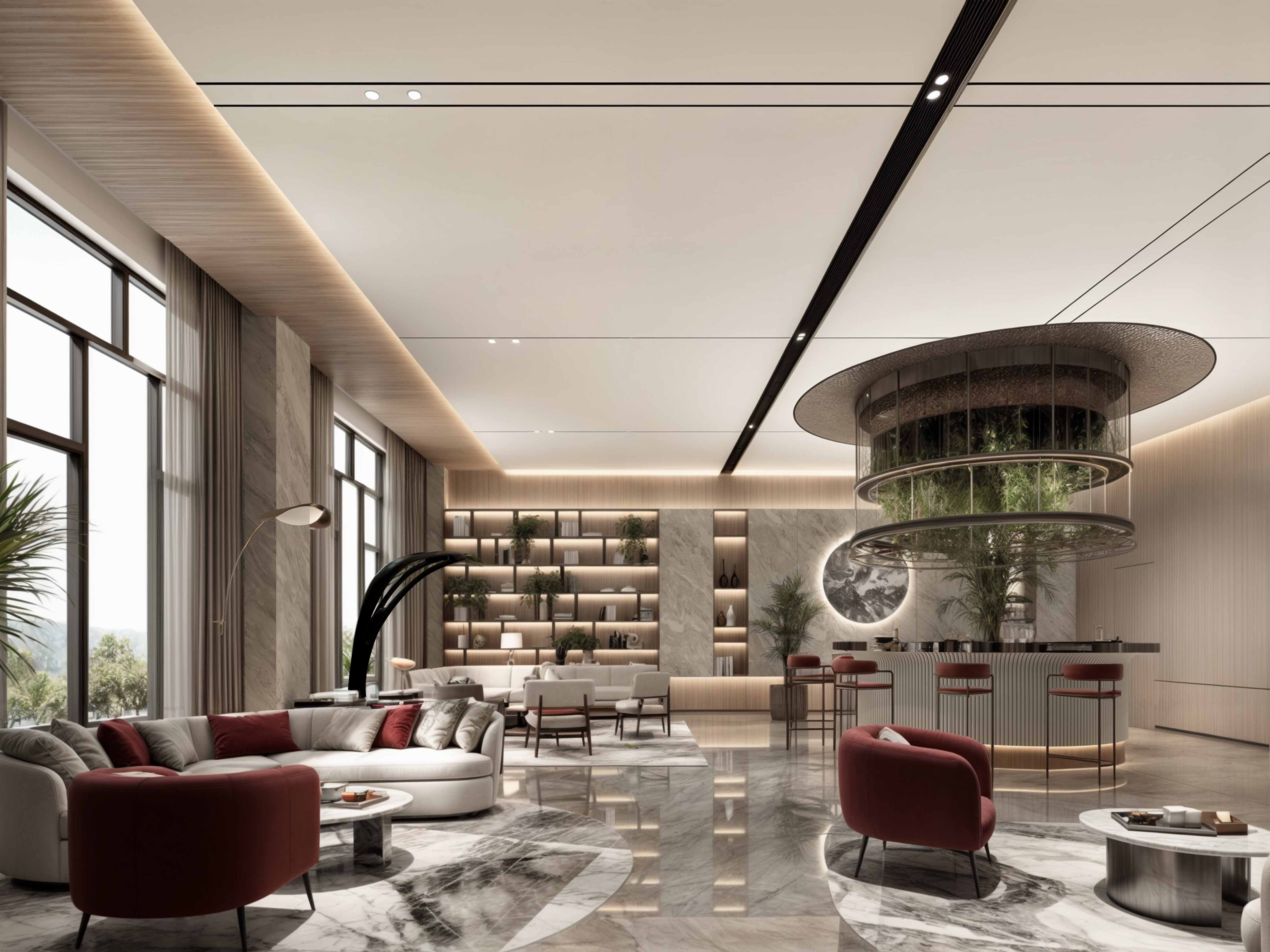 Cove Boulevard — vue extérieure à Dubai Land Residence Complex (DLRC)