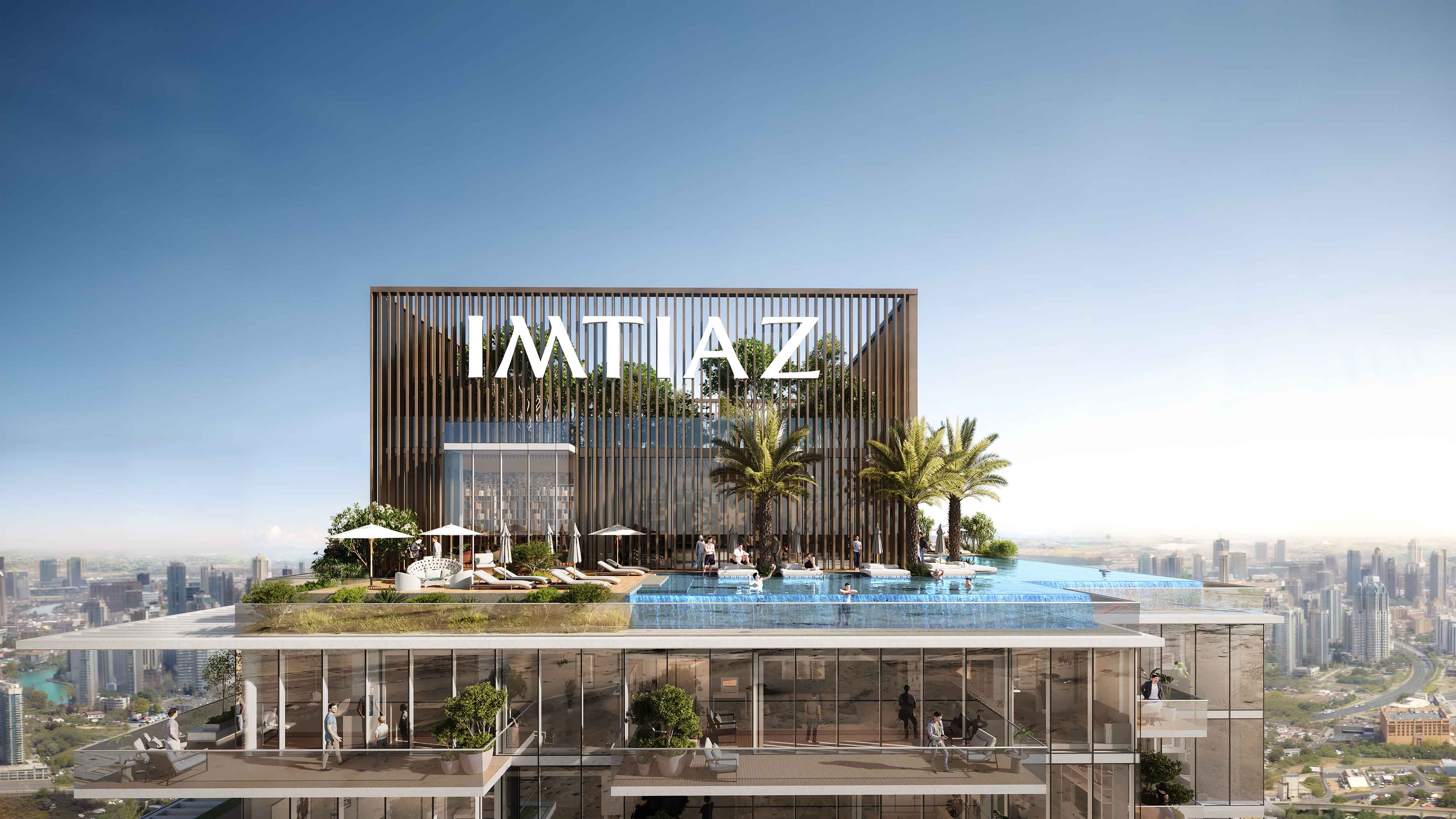 Cove Boulevard — vue extérieure à Dubai Land Residence Complex (DLRC)