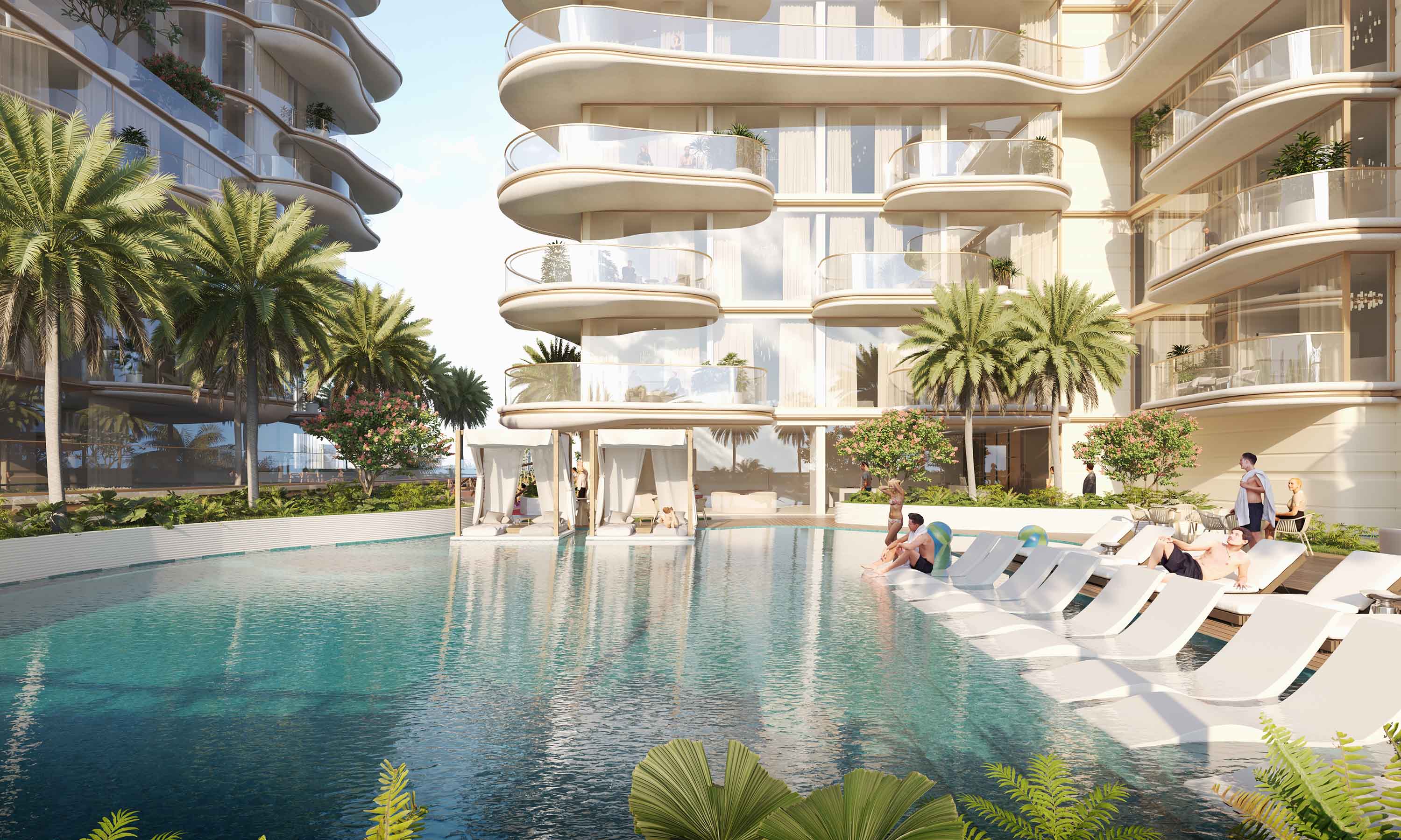 Beach Walk Grand 2 — vue extérieure à Dubai Islands