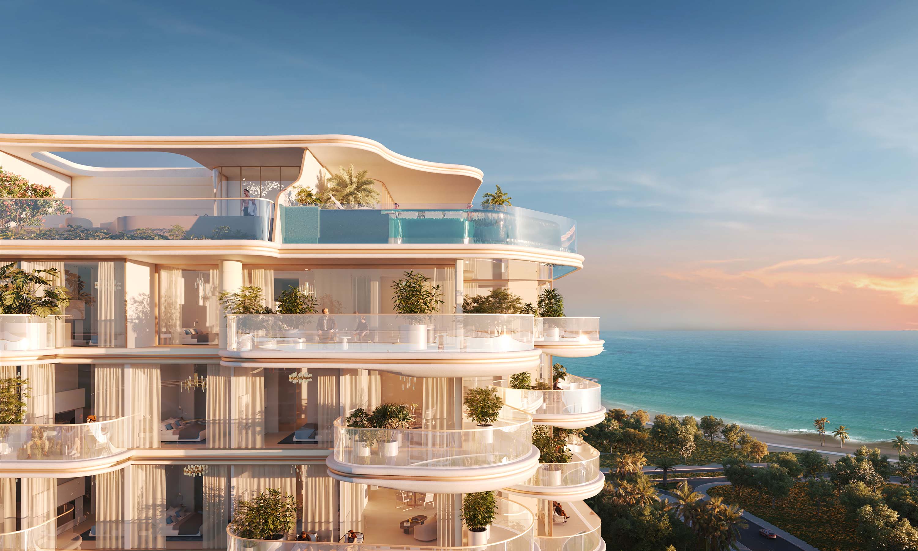 Beach Walk Grand 2 — vue extérieure à Dubai Islands