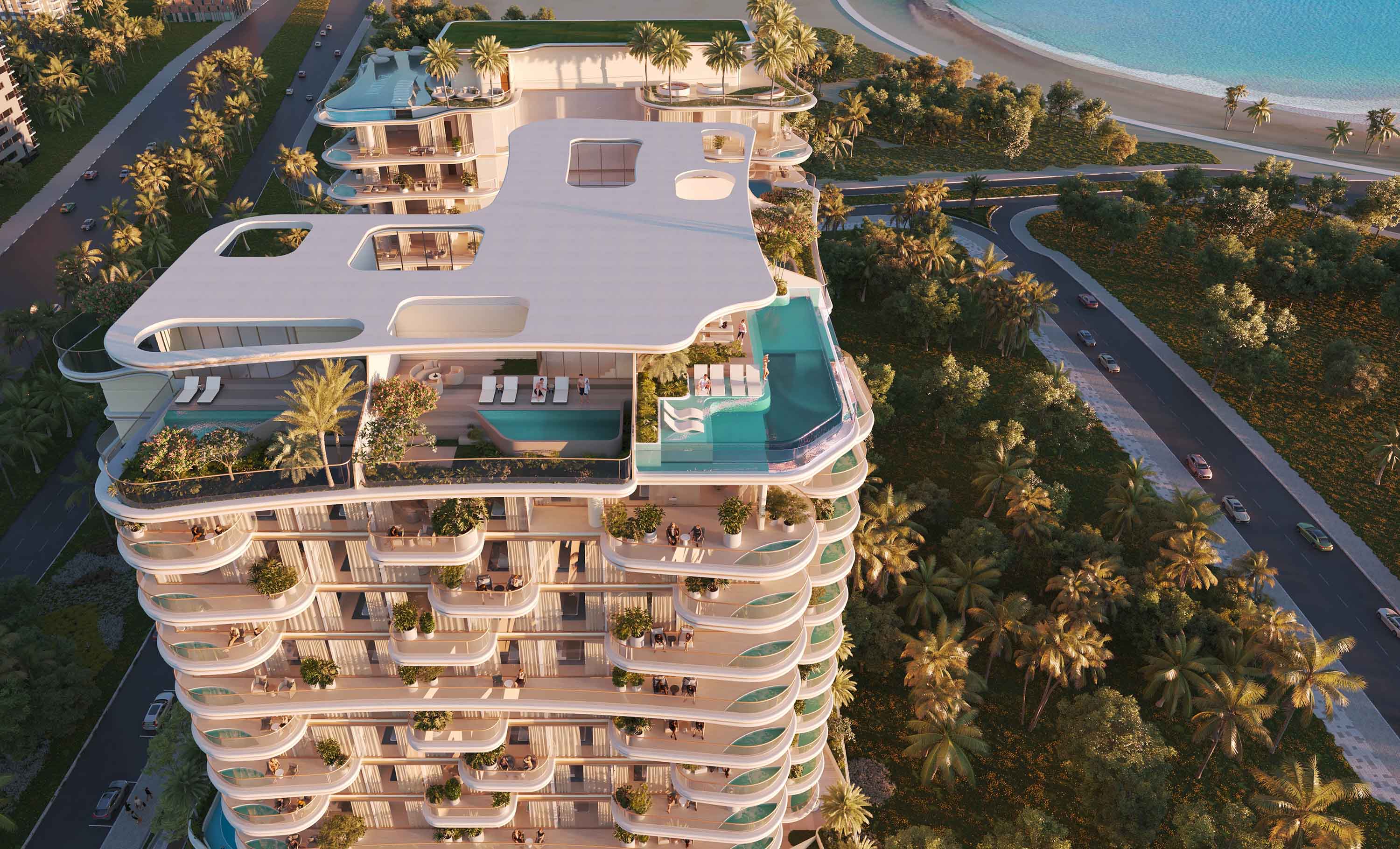 Beach Walk Grand 2 — vue extérieure à Dubai Islands