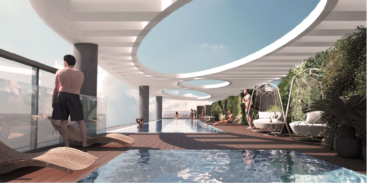 Westwood Grande II — vue extérieure à Jumeirah Village Circle (JVC)