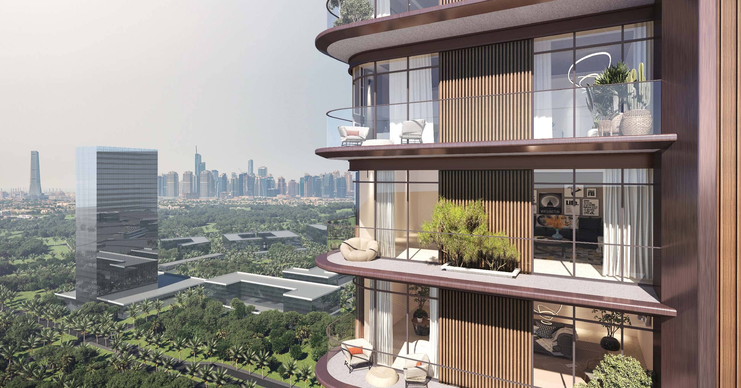 Luxor — exterior view in Jumeirah Village Circle (JVC)