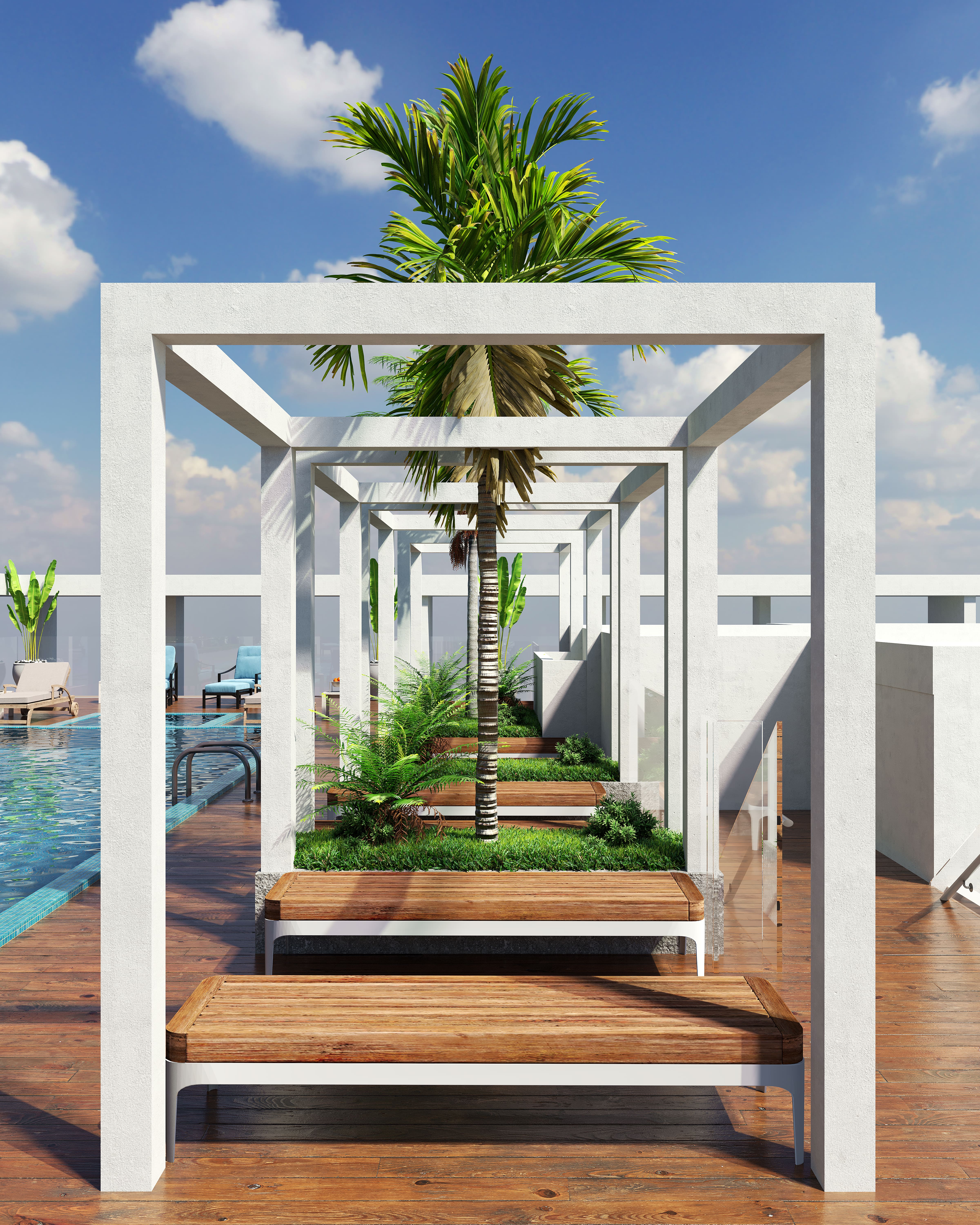 Hyde Walk Residence — espaces communs