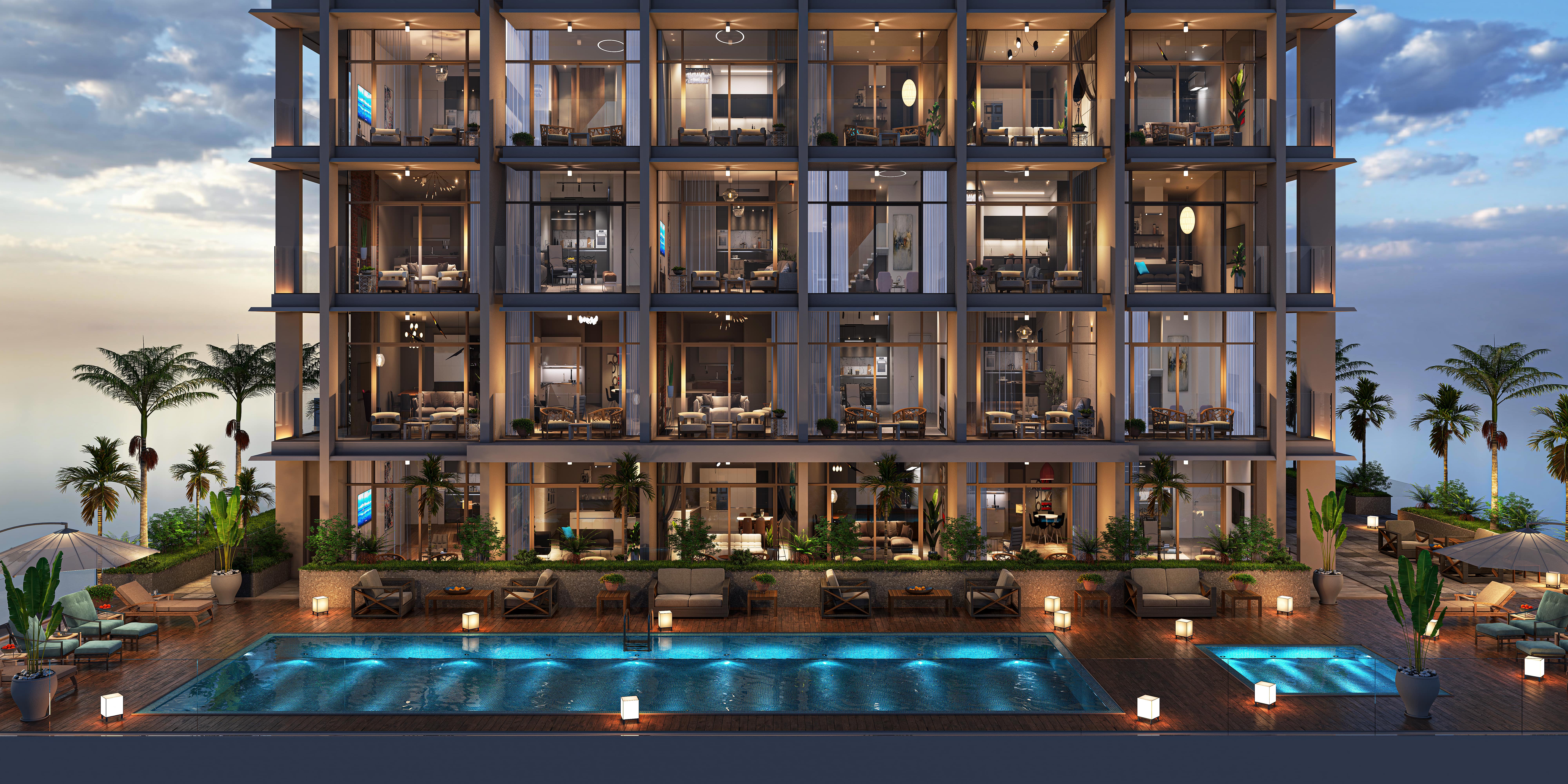 Hyde Walk Residence — vue extérieure à Jumeirah Garden City