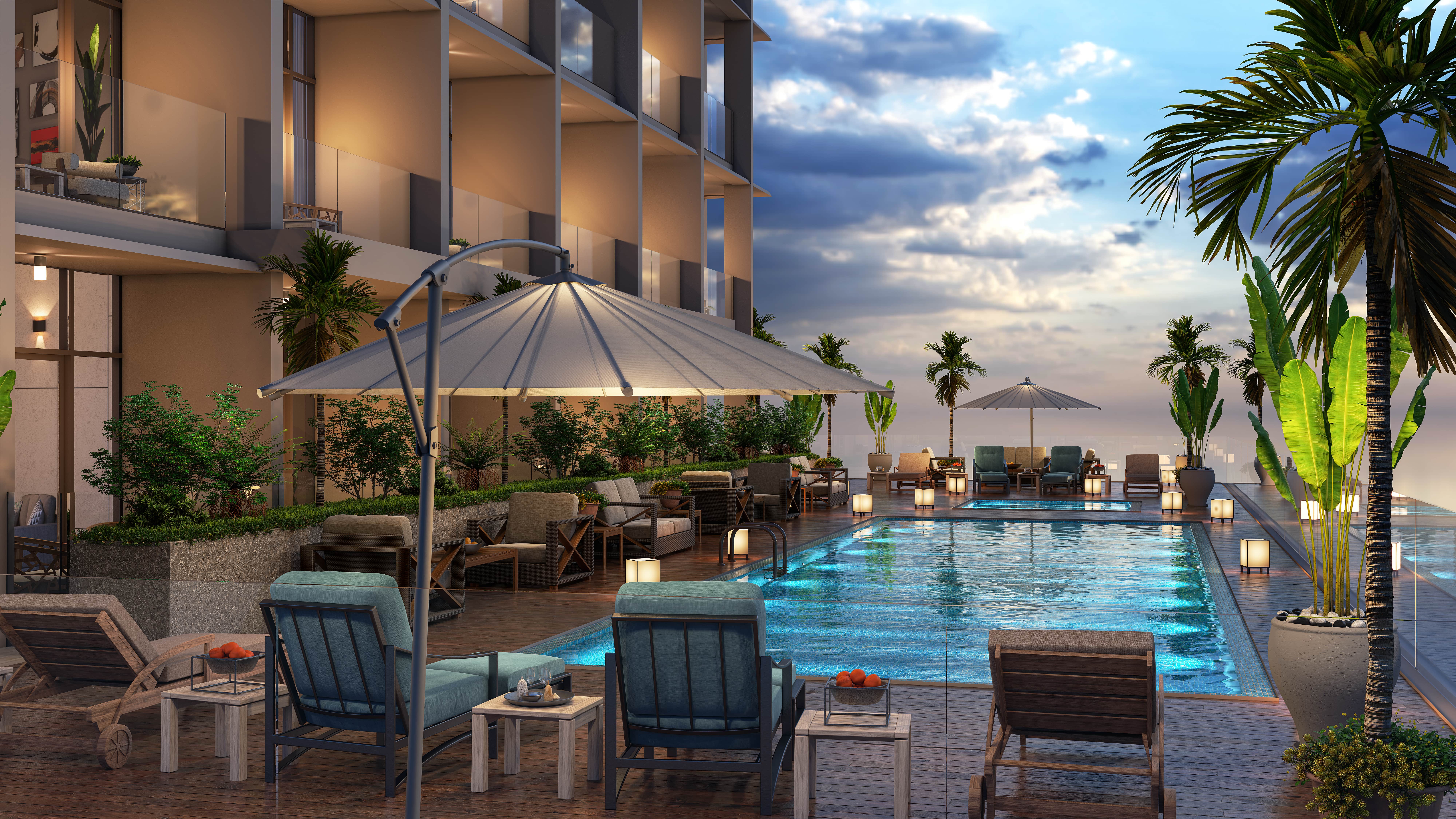 Hyde Walk Residence — vue extérieure à Jumeirah Garden City