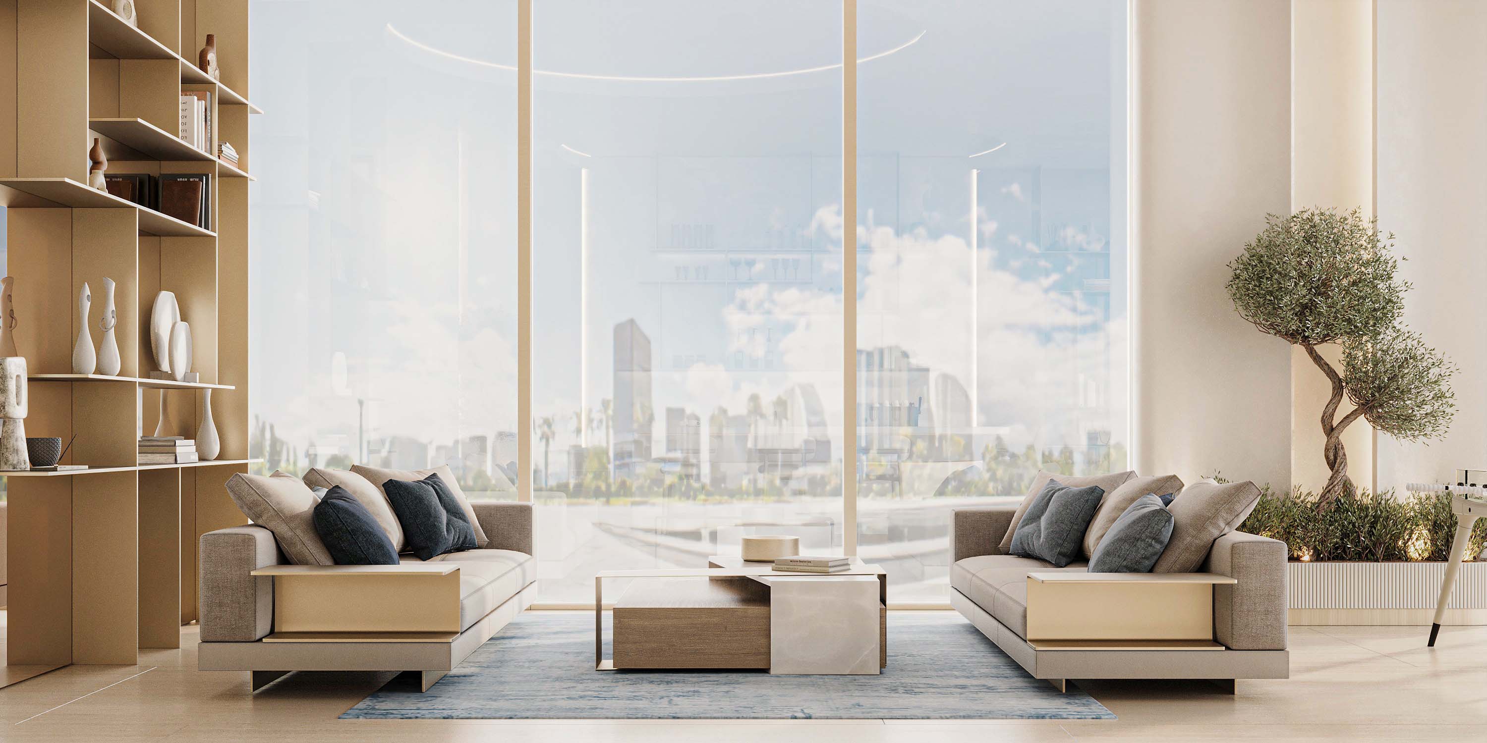 Cove Grand — vue extérieure à Dubai Land Residence Complex (DLRC)