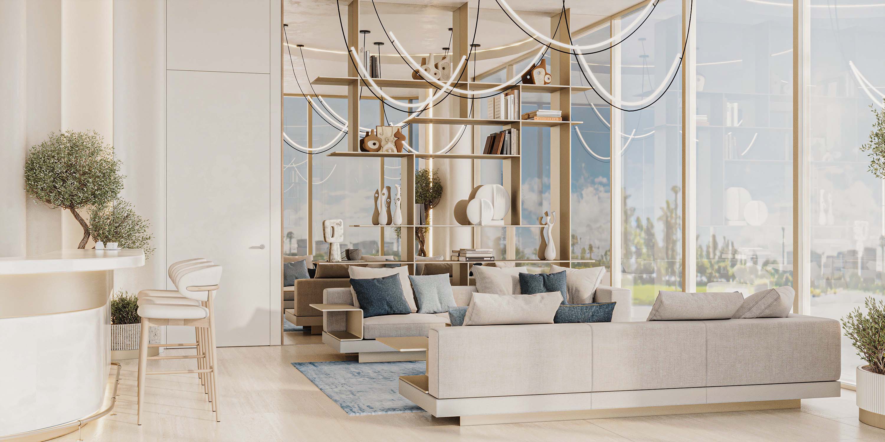 Cove Grand — vue extérieure à Dubai Land Residence Complex (DLRC)