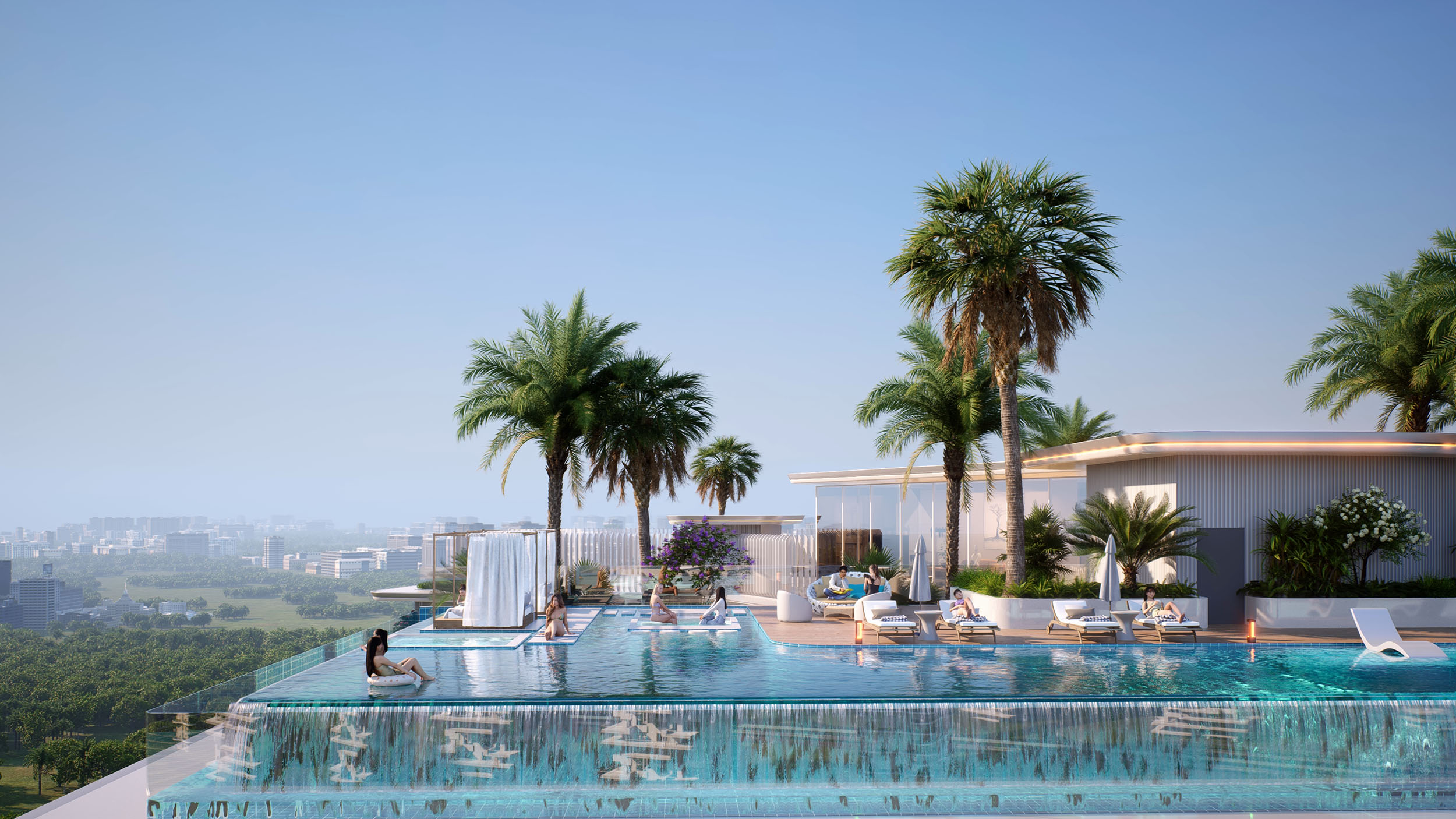 Cove Grand — vue extérieure à Dubai Land Residence Complex (DLRC)