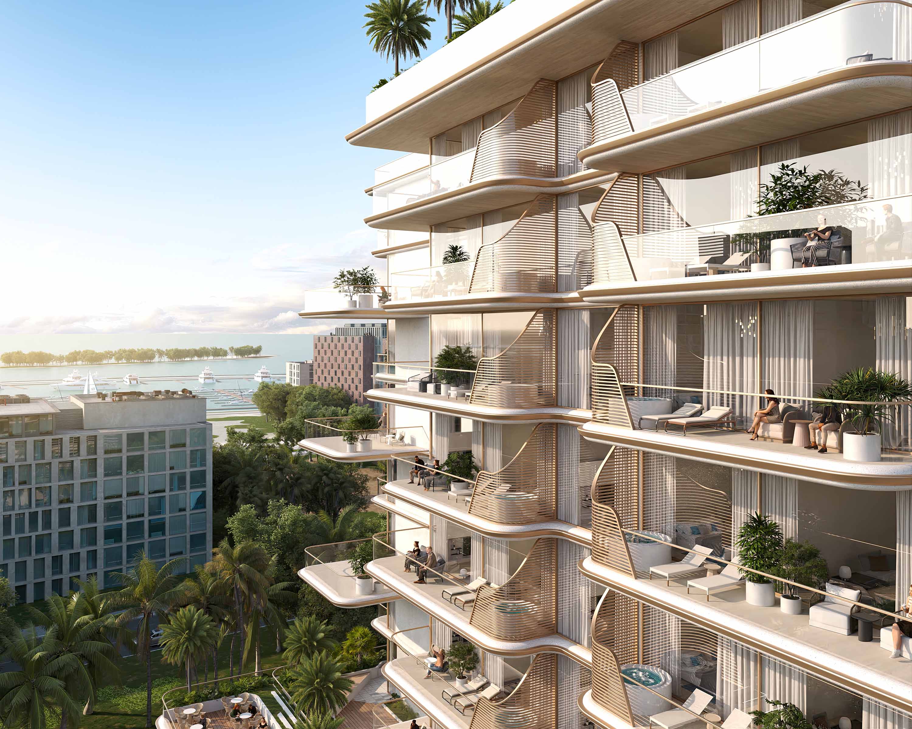 Sunset Bay — exterior view in Dubai Islands