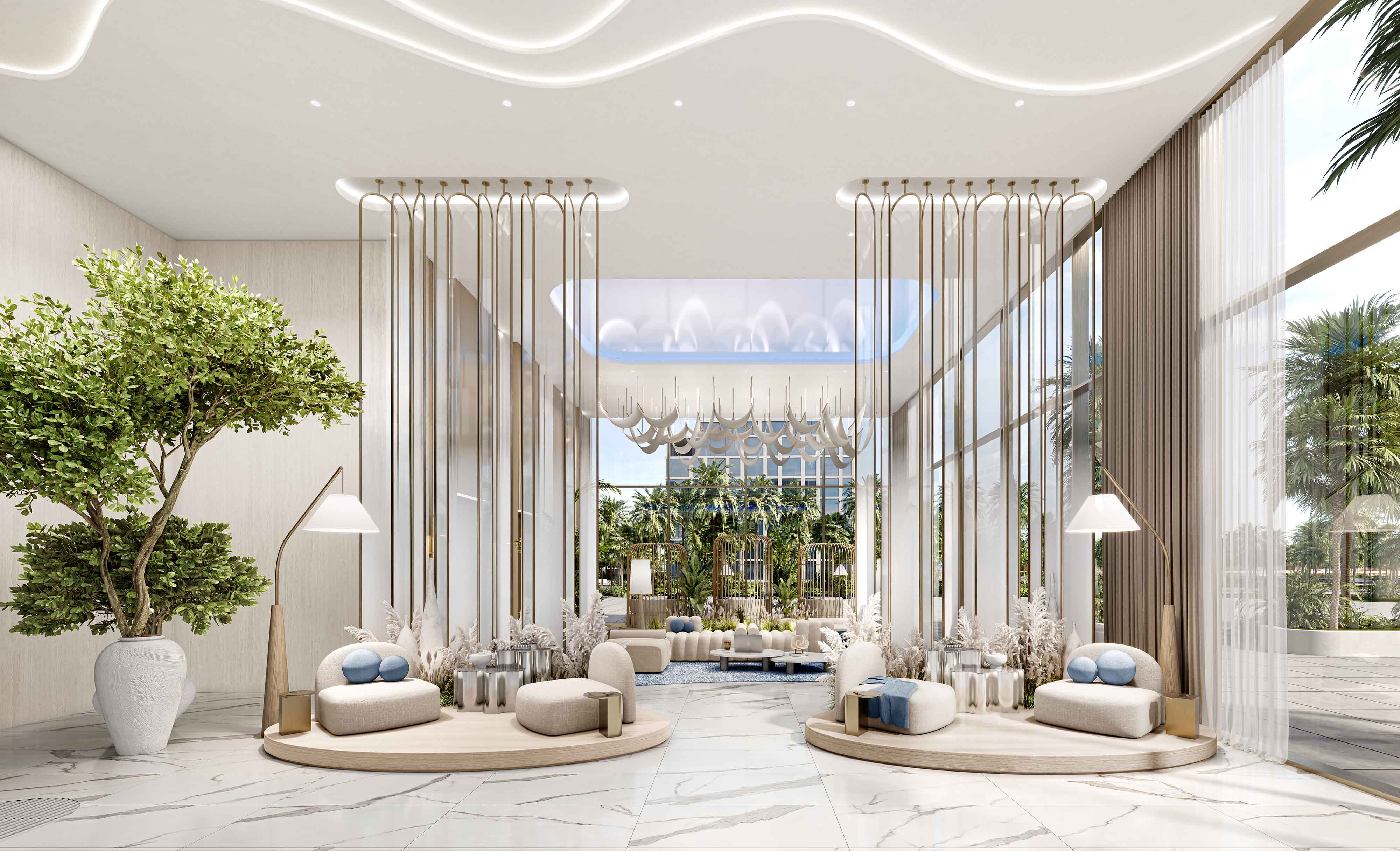 Beach Walk 4 — vue extérieure à Dubai Islands