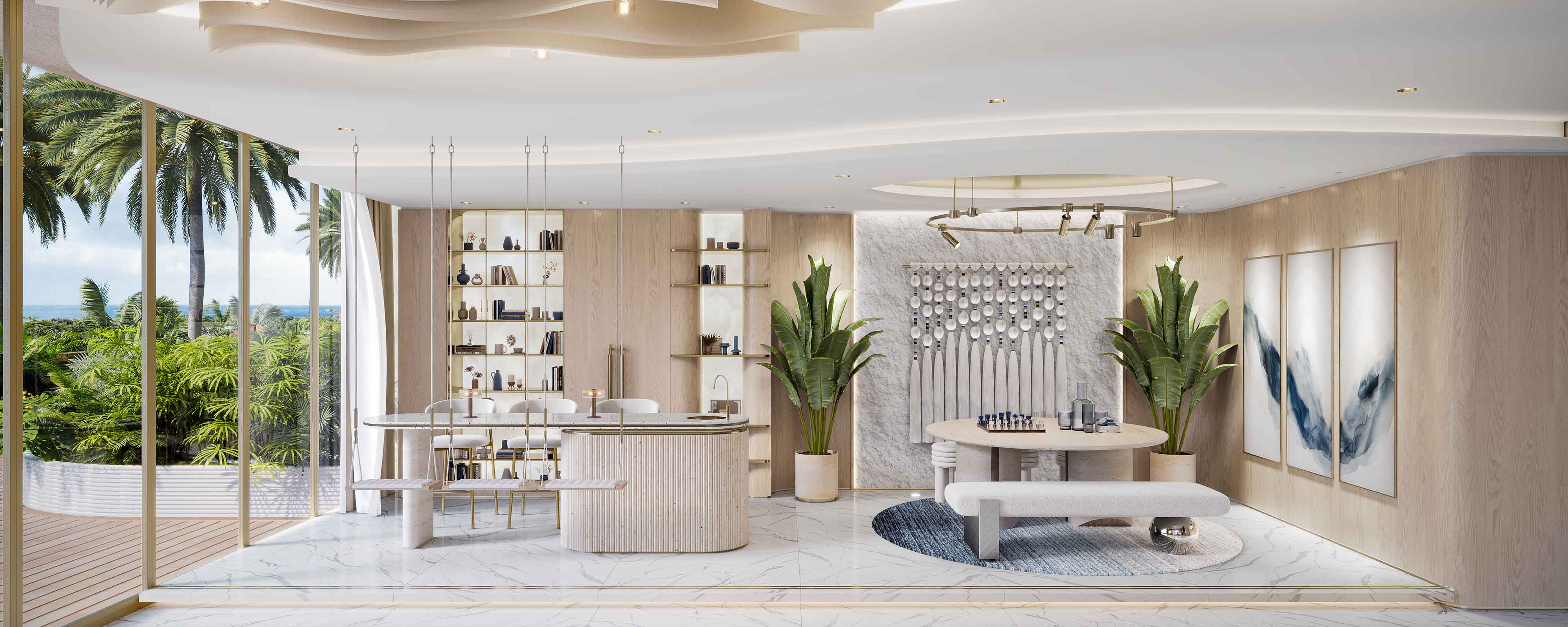 Beach Walk 4 — vue extérieure à Dubai Islands