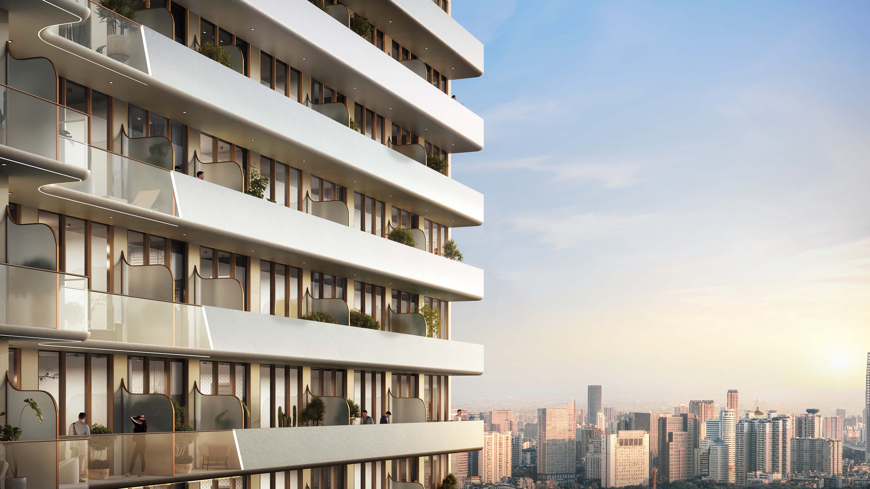 Pearl House 4 — exterior view in Jumeirah Village Circle (JVC)