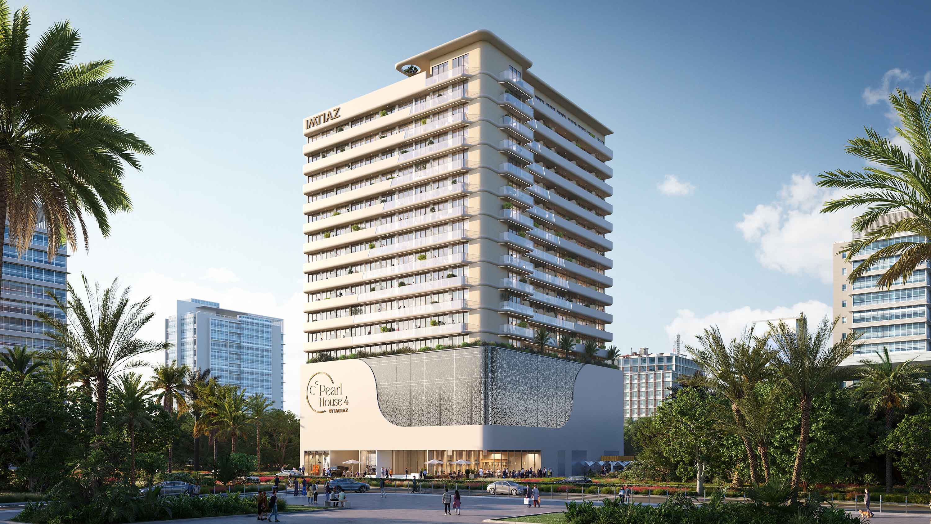 Pearl House 4 — exterior view in Jumeirah Village Circle (JVC)