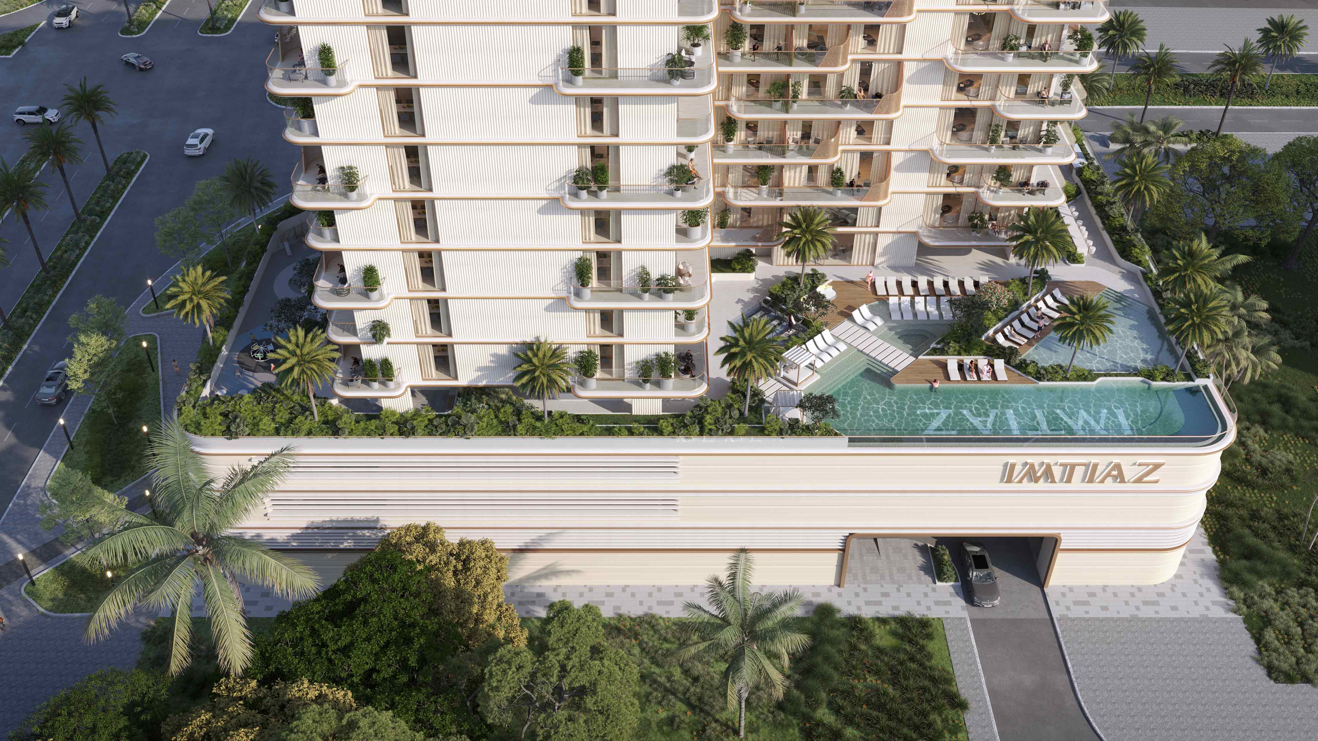 Sunset Bay Grand — exterior view in Dubai Islands