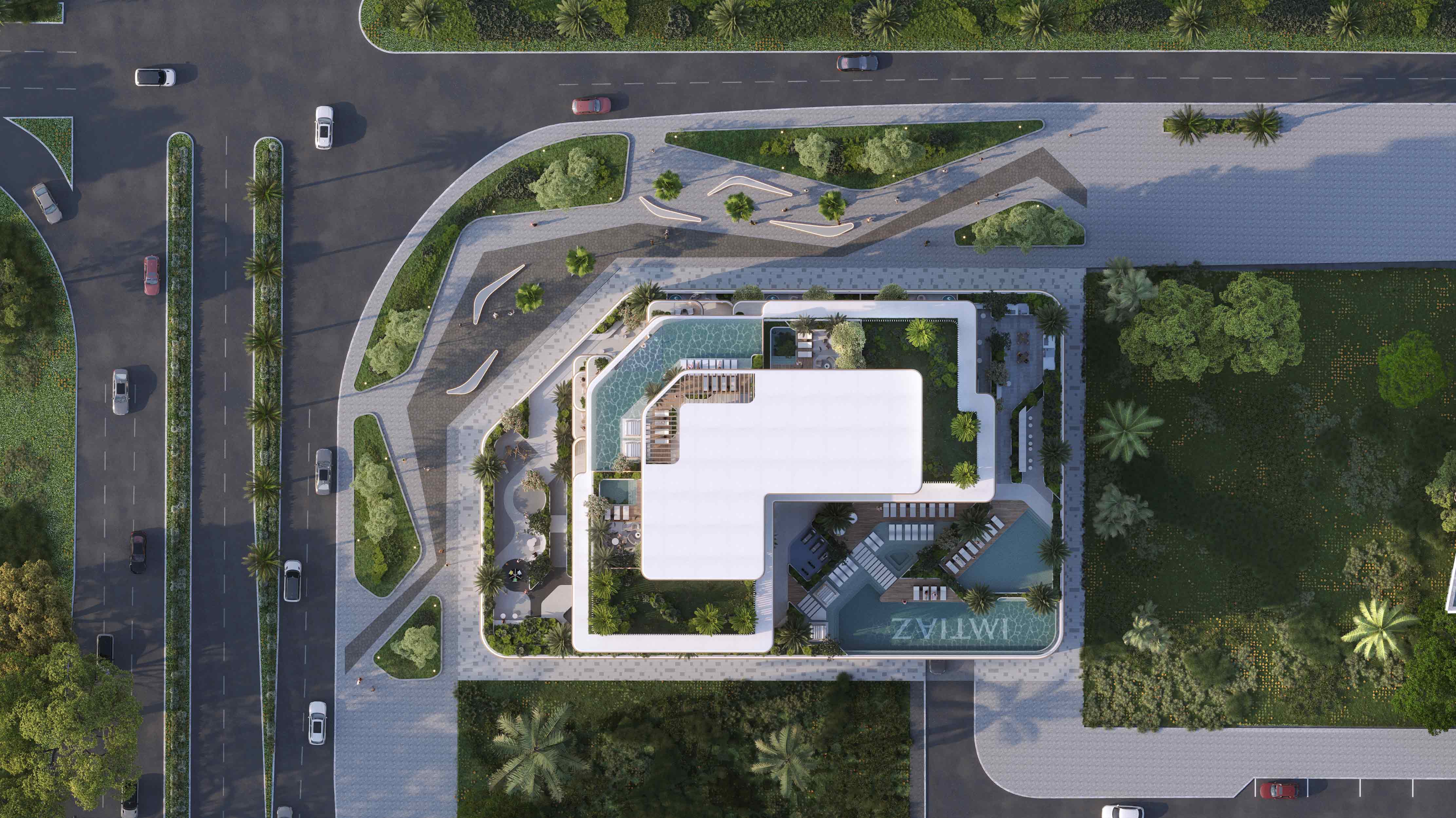 Sunset Bay Grand — exterior view in Dubai Islands