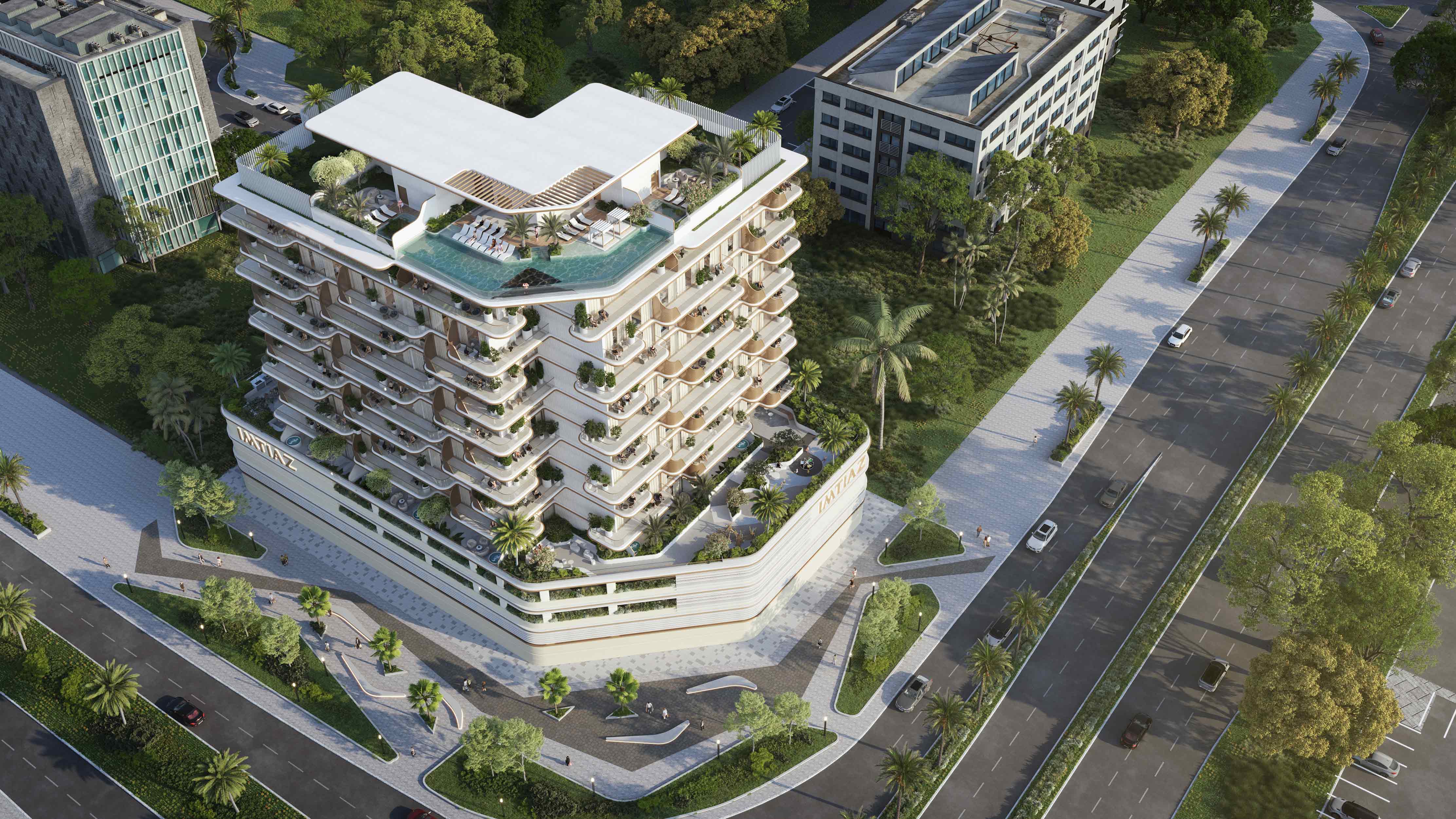 Sunset Bay Grand — exterior view in Dubai Islands