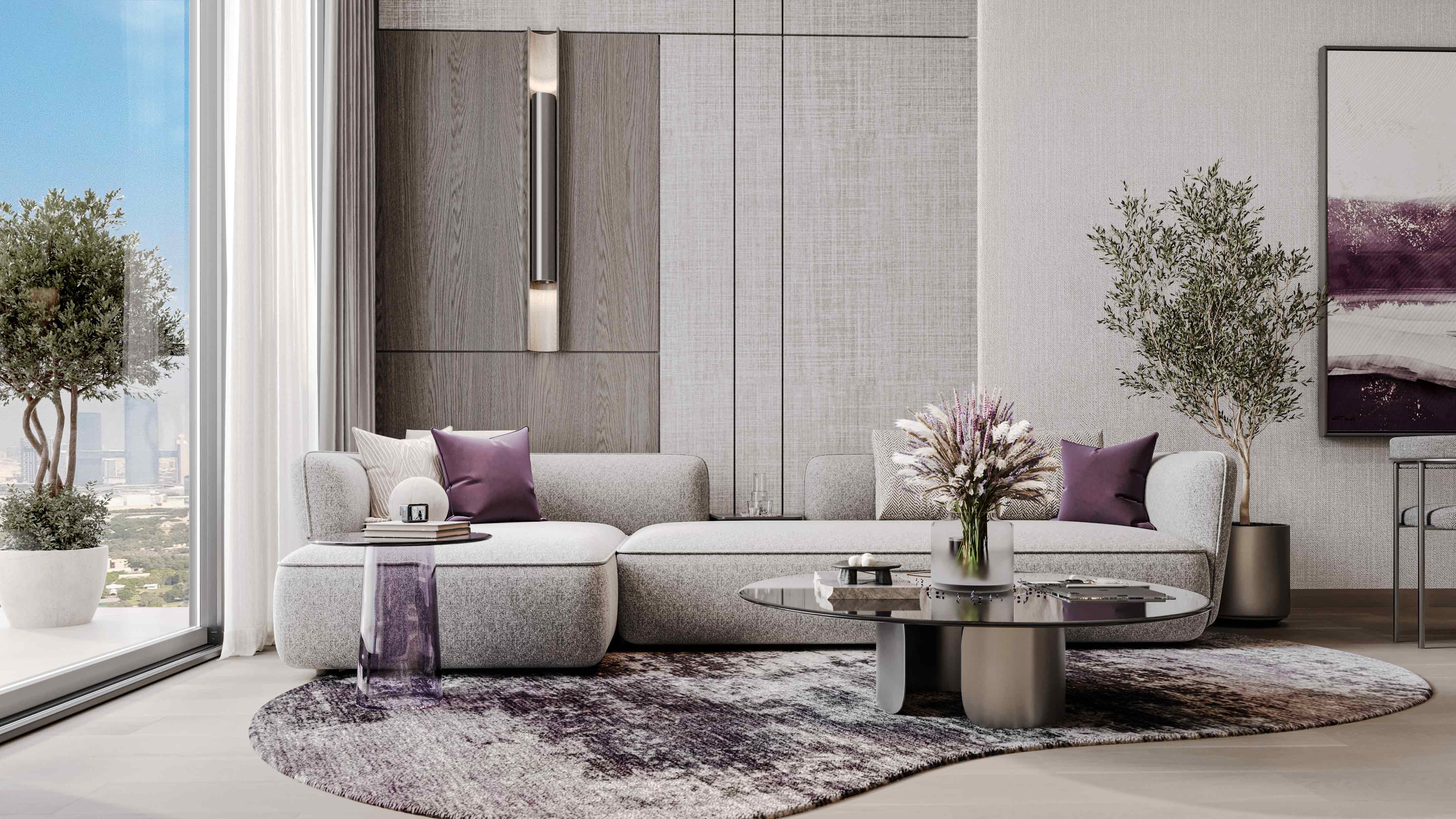 Le Blanc — exterior view in Dubai Land Residence Complex (DLRC)