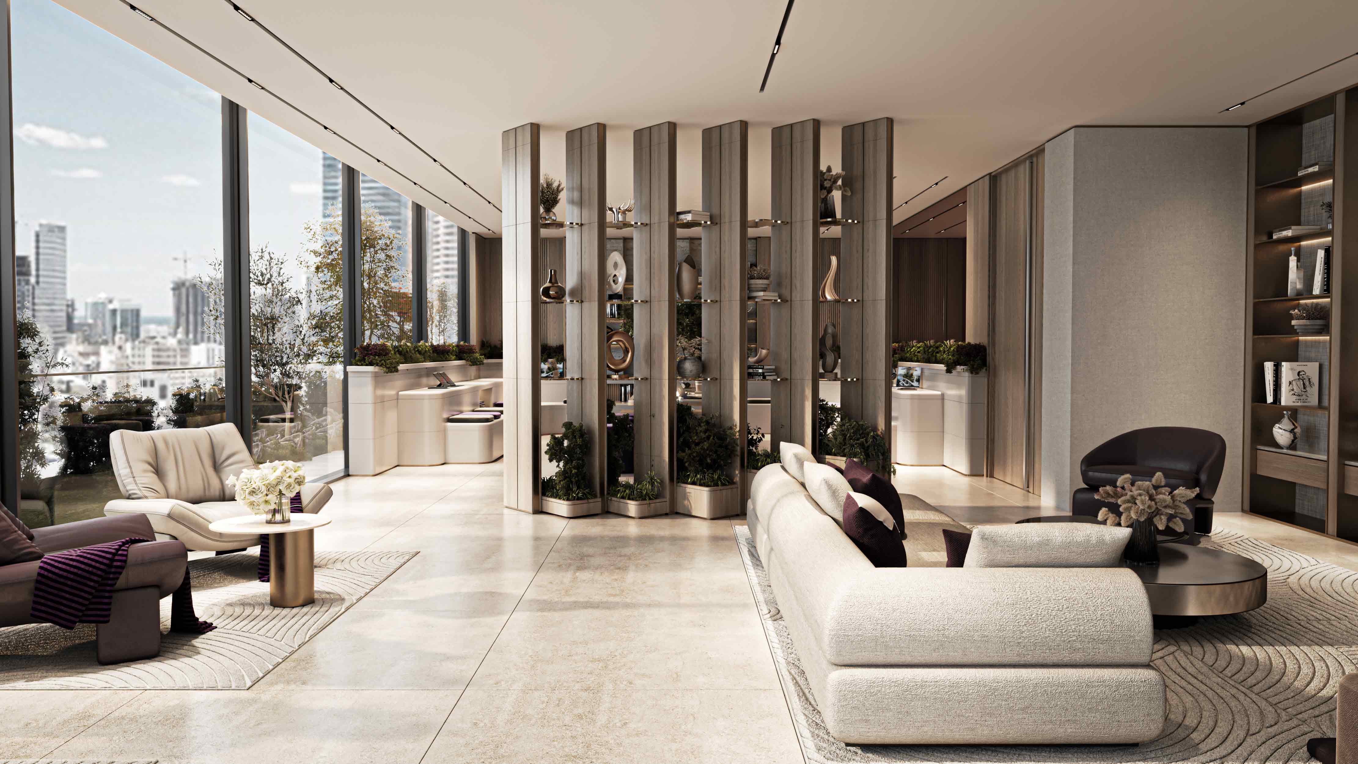 Le Blanc — exterior view in Dubai Land Residence Complex (DLRC)