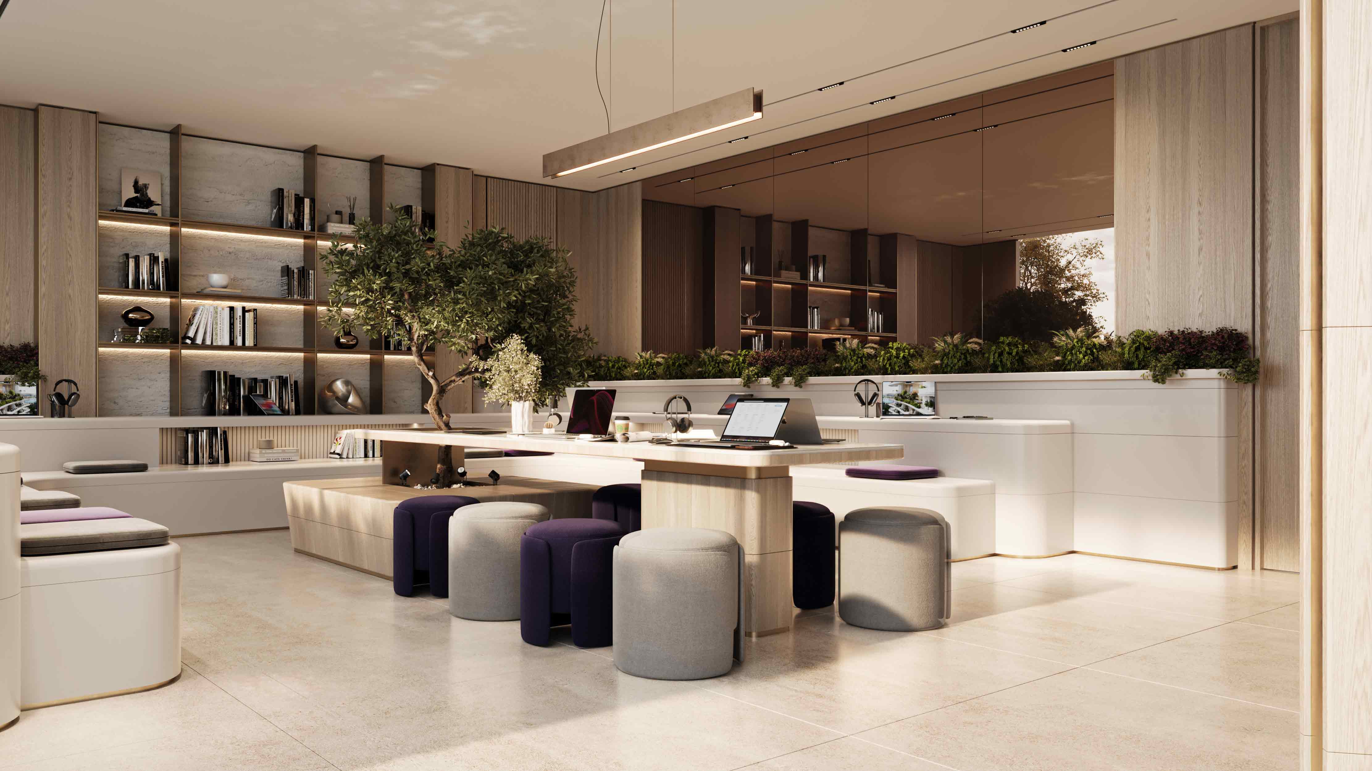 Le Blanc — exterior view in Dubai Land Residence Complex (DLRC)