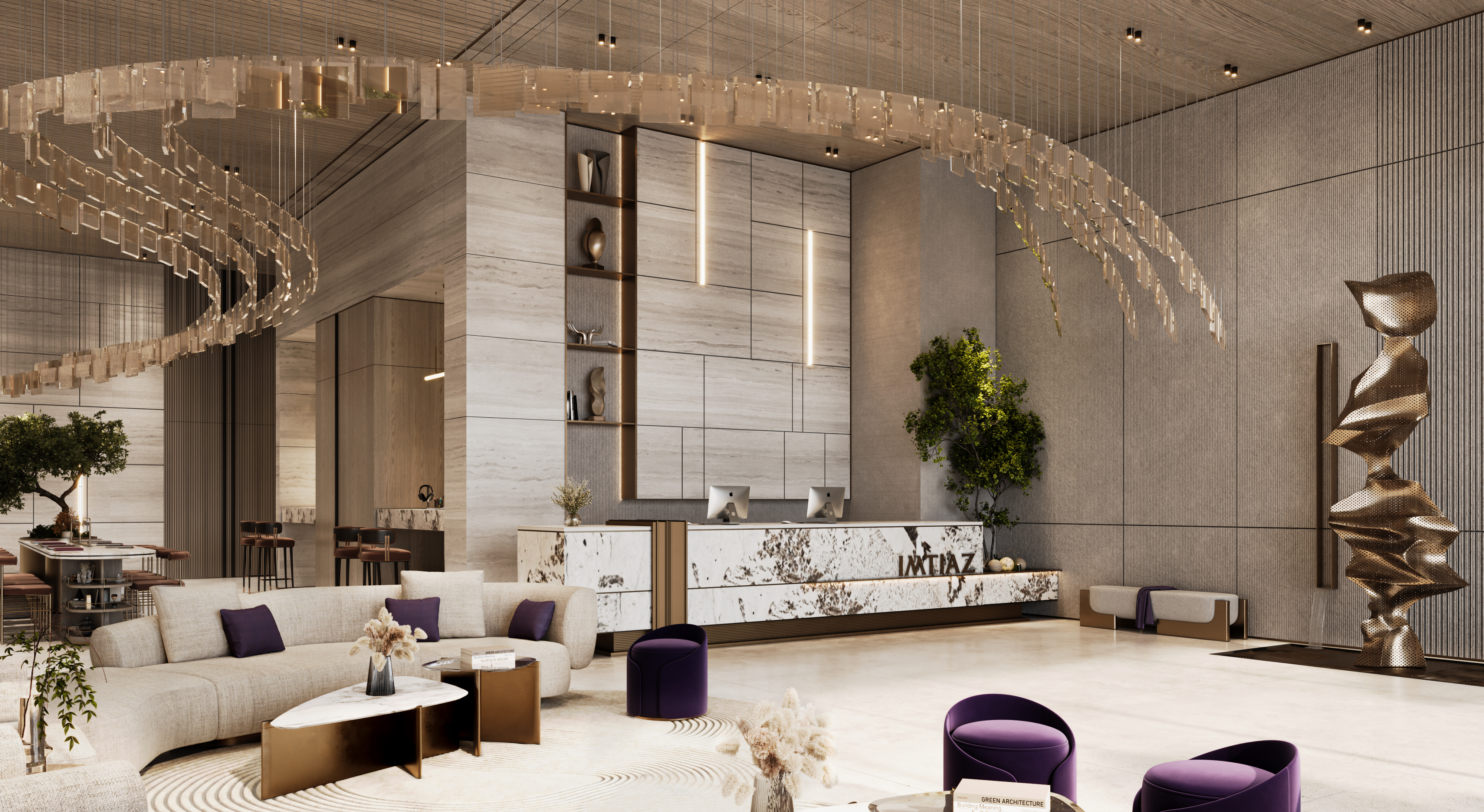 Le Blanc — exterior view in Dubai Land Residence Complex (DLRC)