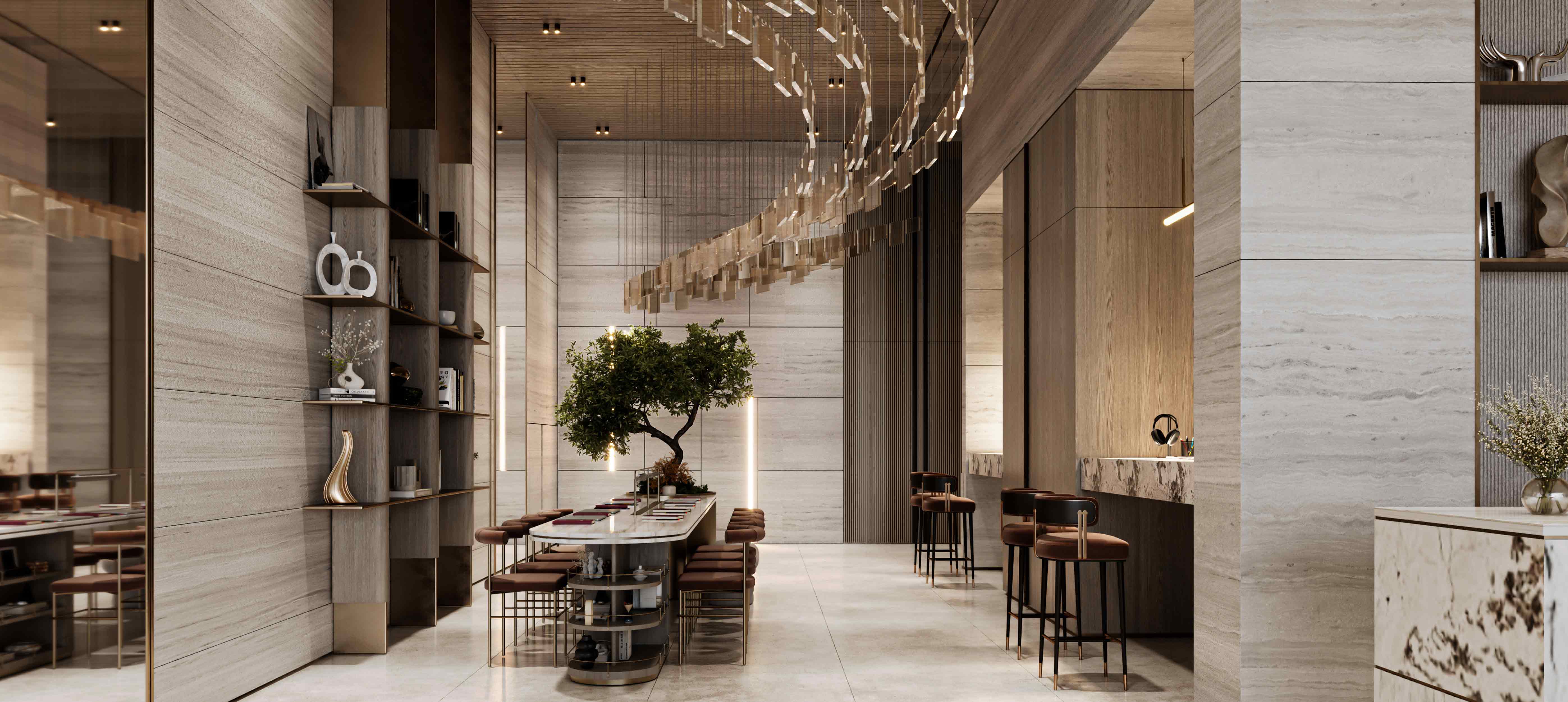 Le Blanc — exterior view in Dubai Land Residence Complex (DLRC)