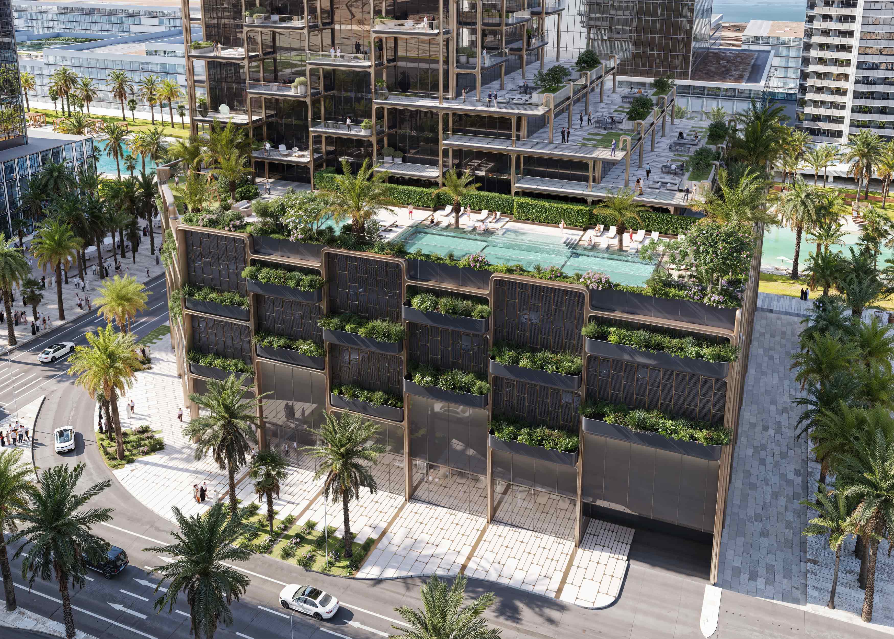 The Symphony — exterior view in Meydan