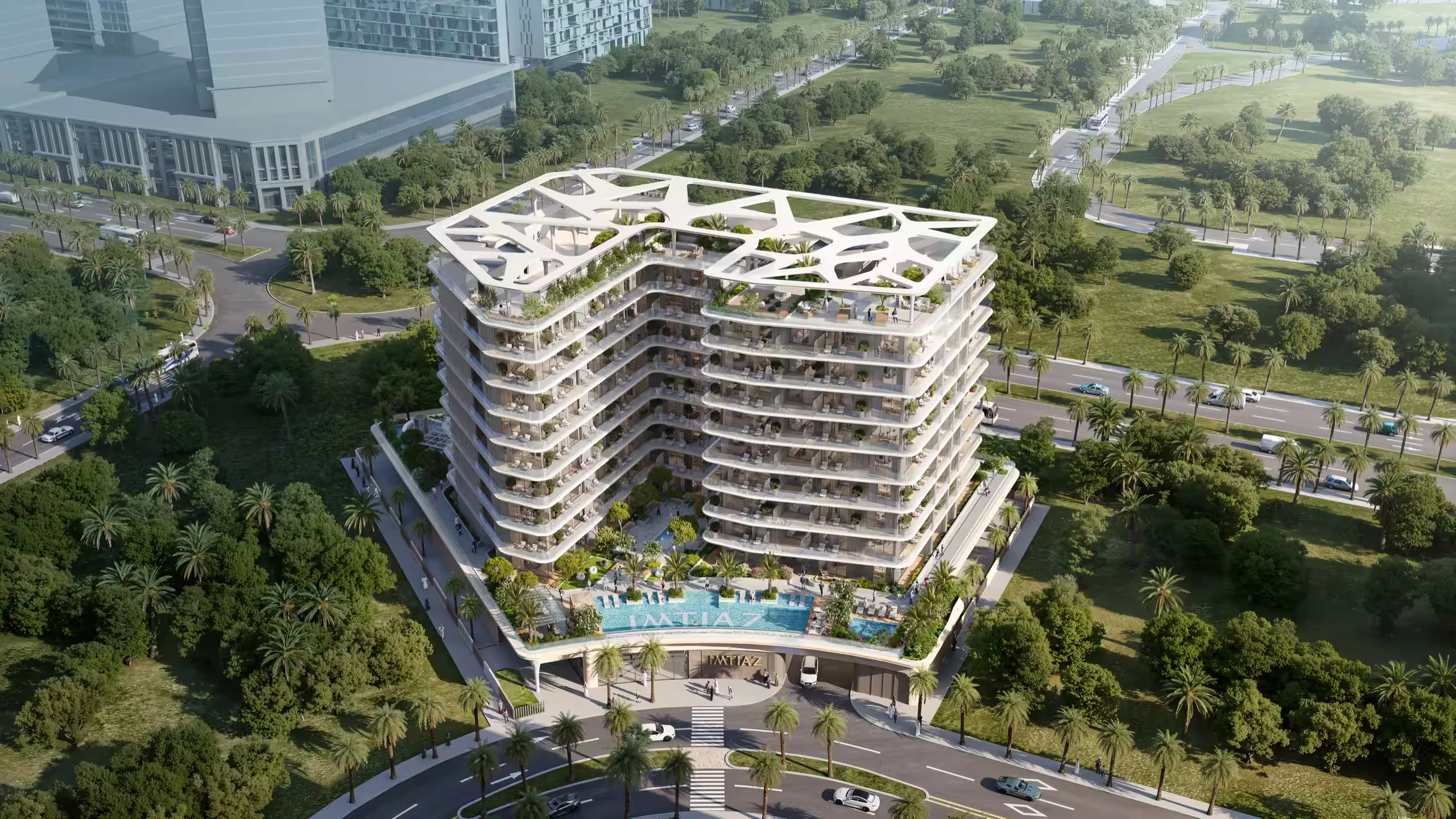 ENRE Residence — vue extérieure à Dubai South (DWC)