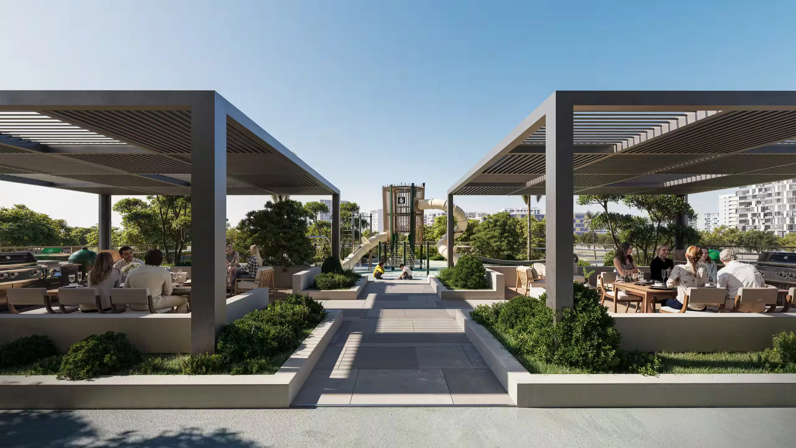 ENRE Residence — vue extérieure à Dubai South (DWC)