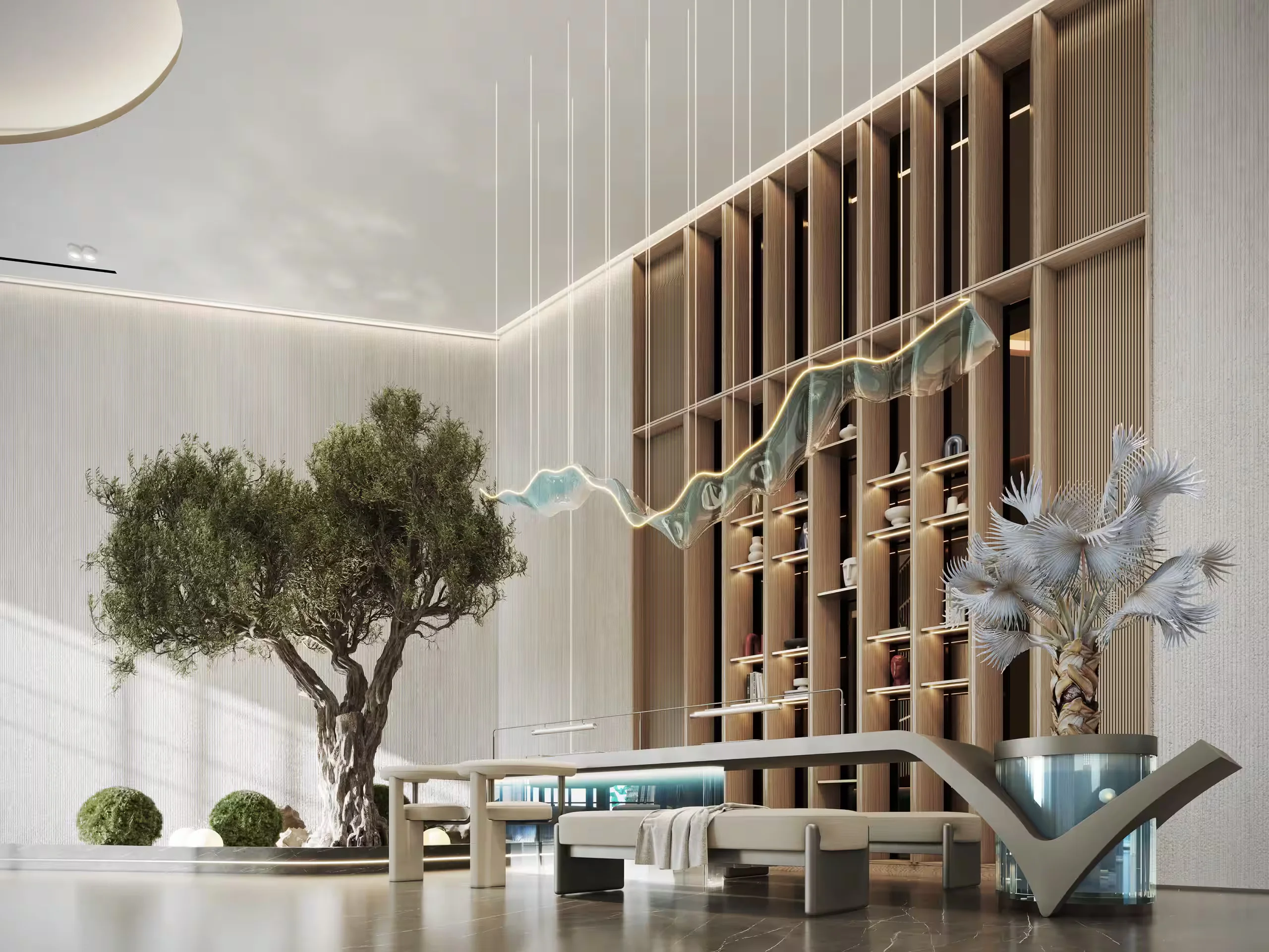 ENRE Residence — vue intérieure