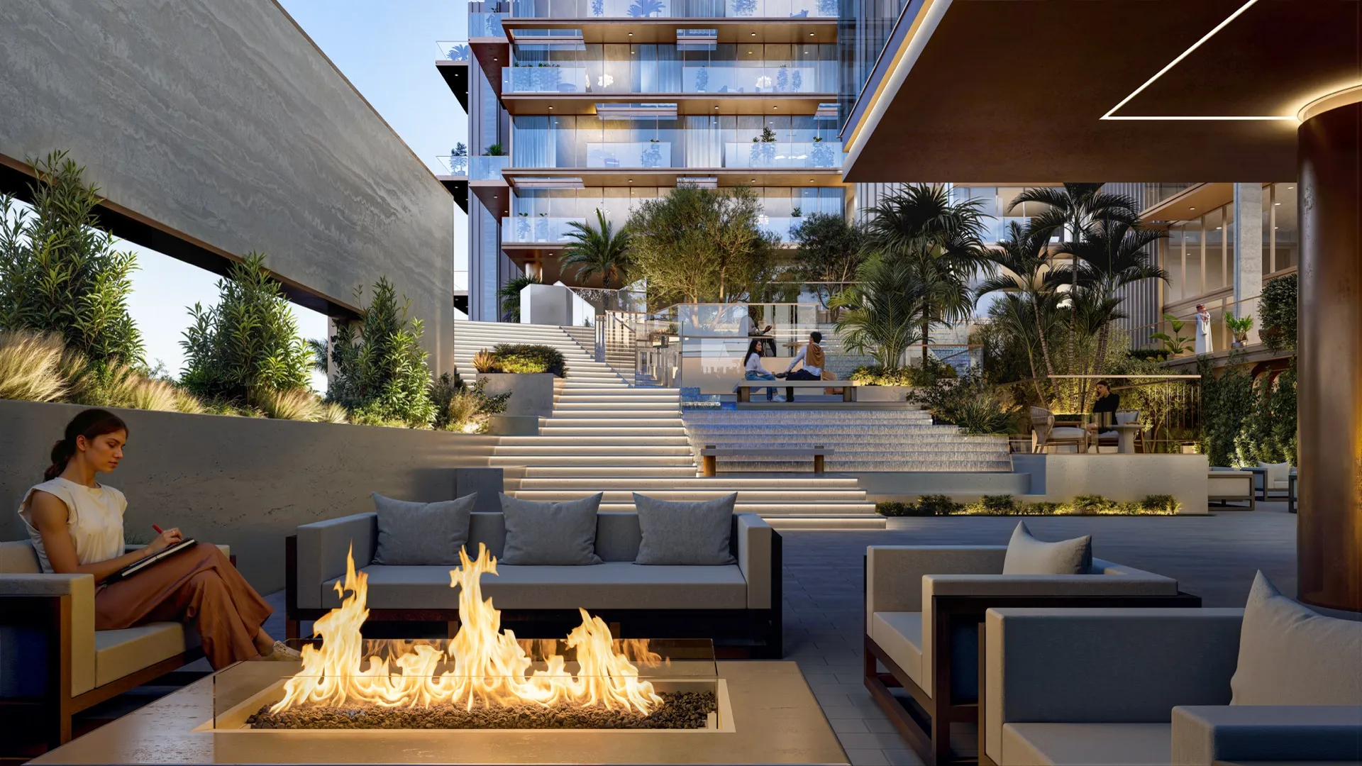 Sea Cliff — vue extérieure à Dubai Islands