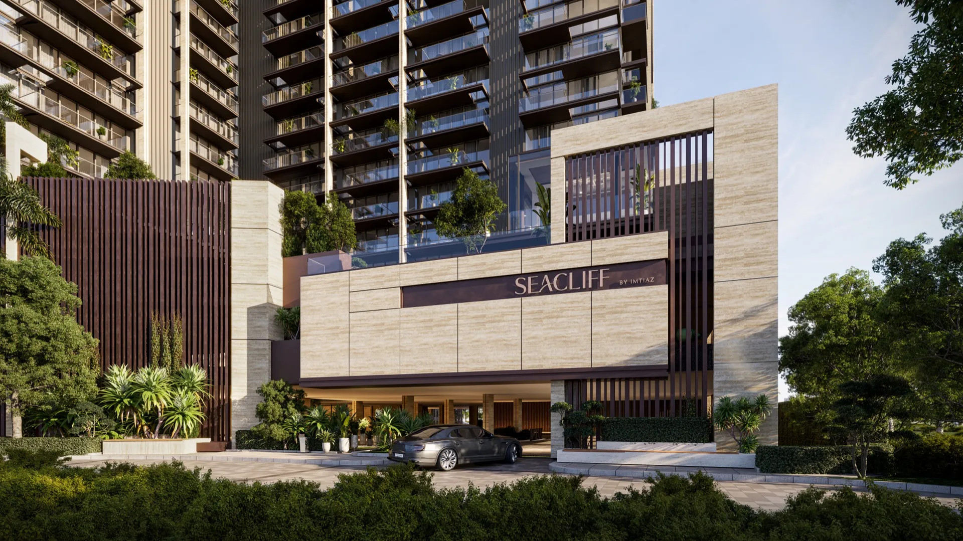 Sea Cliff — vue extérieure à Dubai Islands