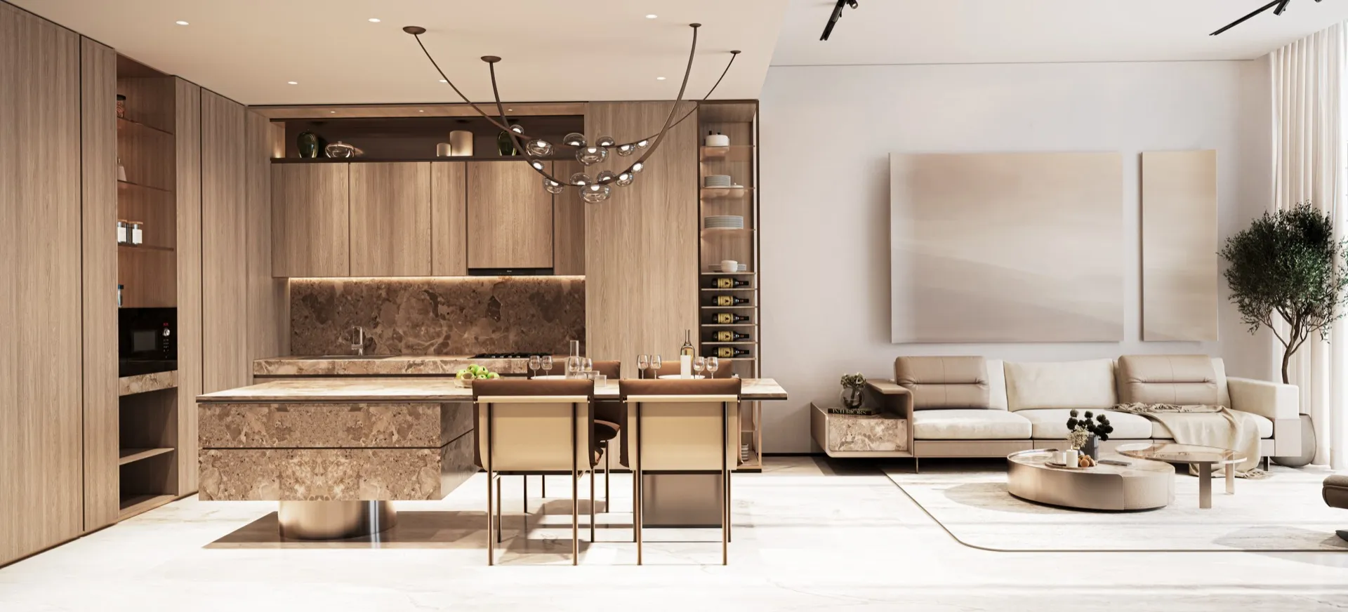 Sea Cliff — vue intérieure