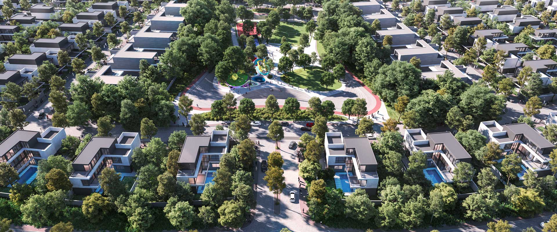 Jouri Hills By Arada — exterior view in Jumeirah Golf Estates