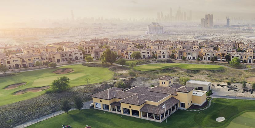 Jouri Hills By Arada — exterior view in Jumeirah Golf Estates