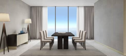 Armani Beach Residences at Palm Jumeirah — exterior view in Palm Jumeirah